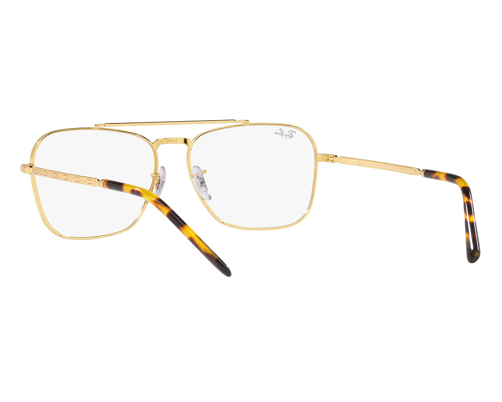 Foto 6 pulgar | Foto 5 | Armazón Oftálmico Unisex Ray-Ban Aviador Dorado