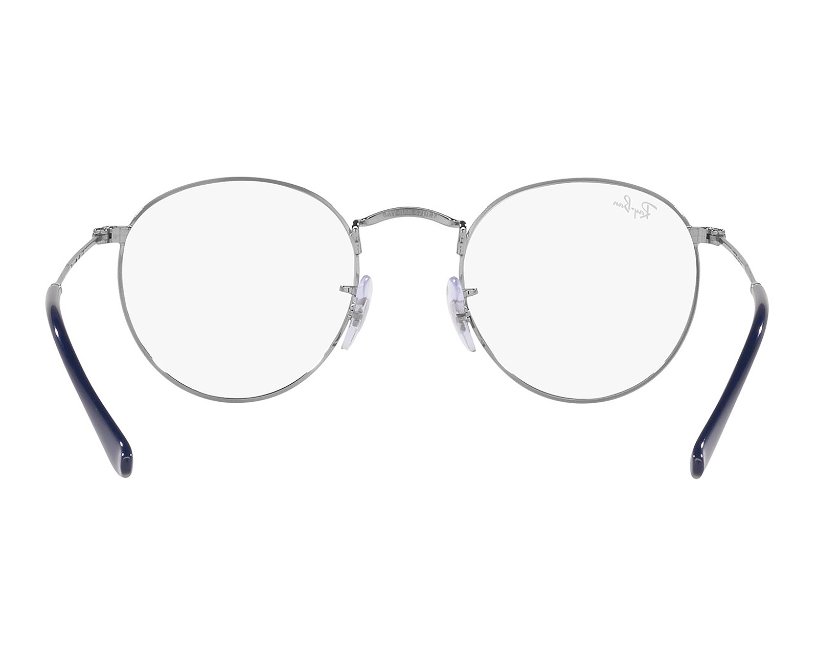 Foto 3 | Foto 3 | Armazón Oftálmico Unisex Ray-Ban Redondo Plateado