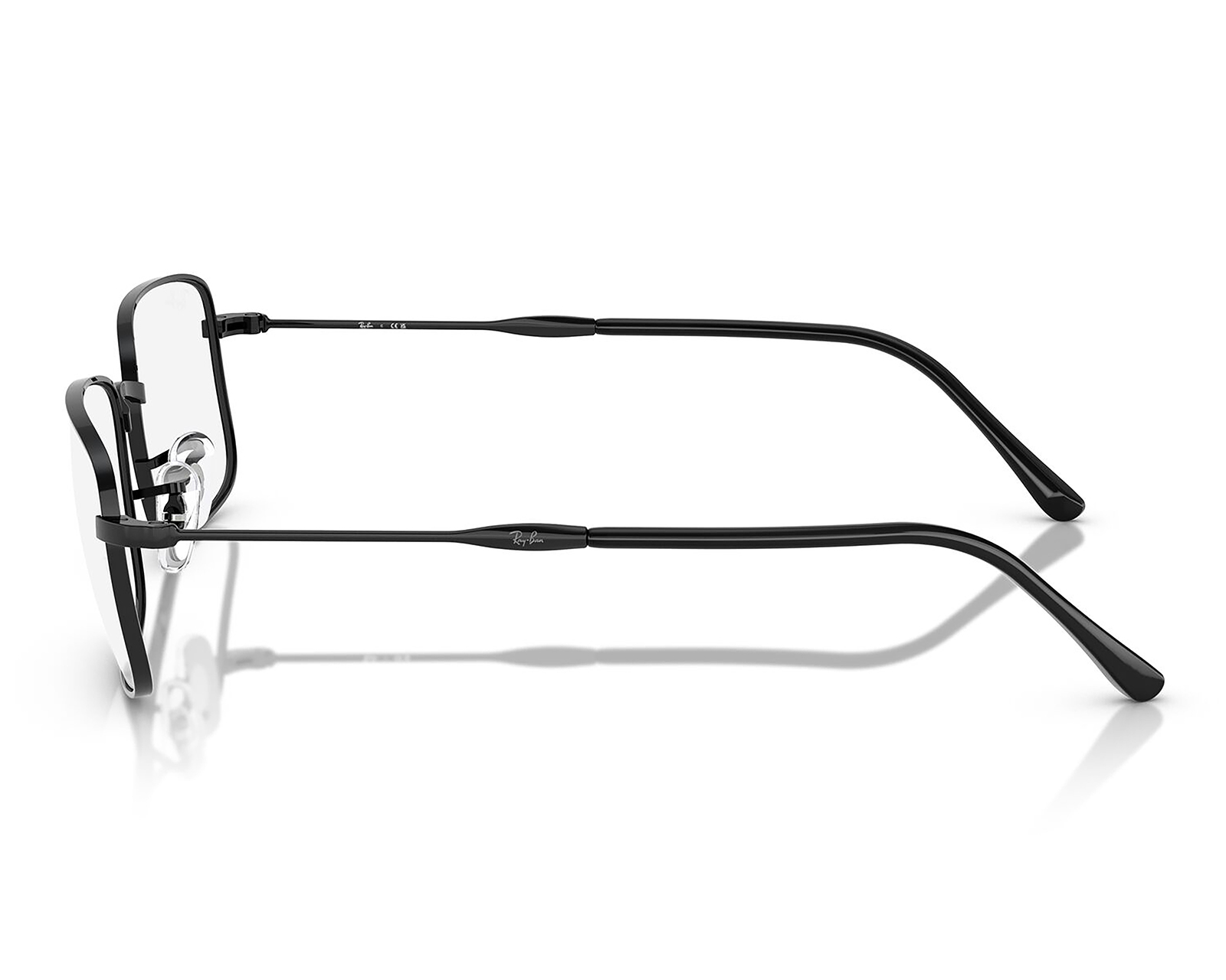 Foto 5 pulgar | Foto 4 | Armazón Oftálmico para Hombre Ray-Ban Rectangular Negro