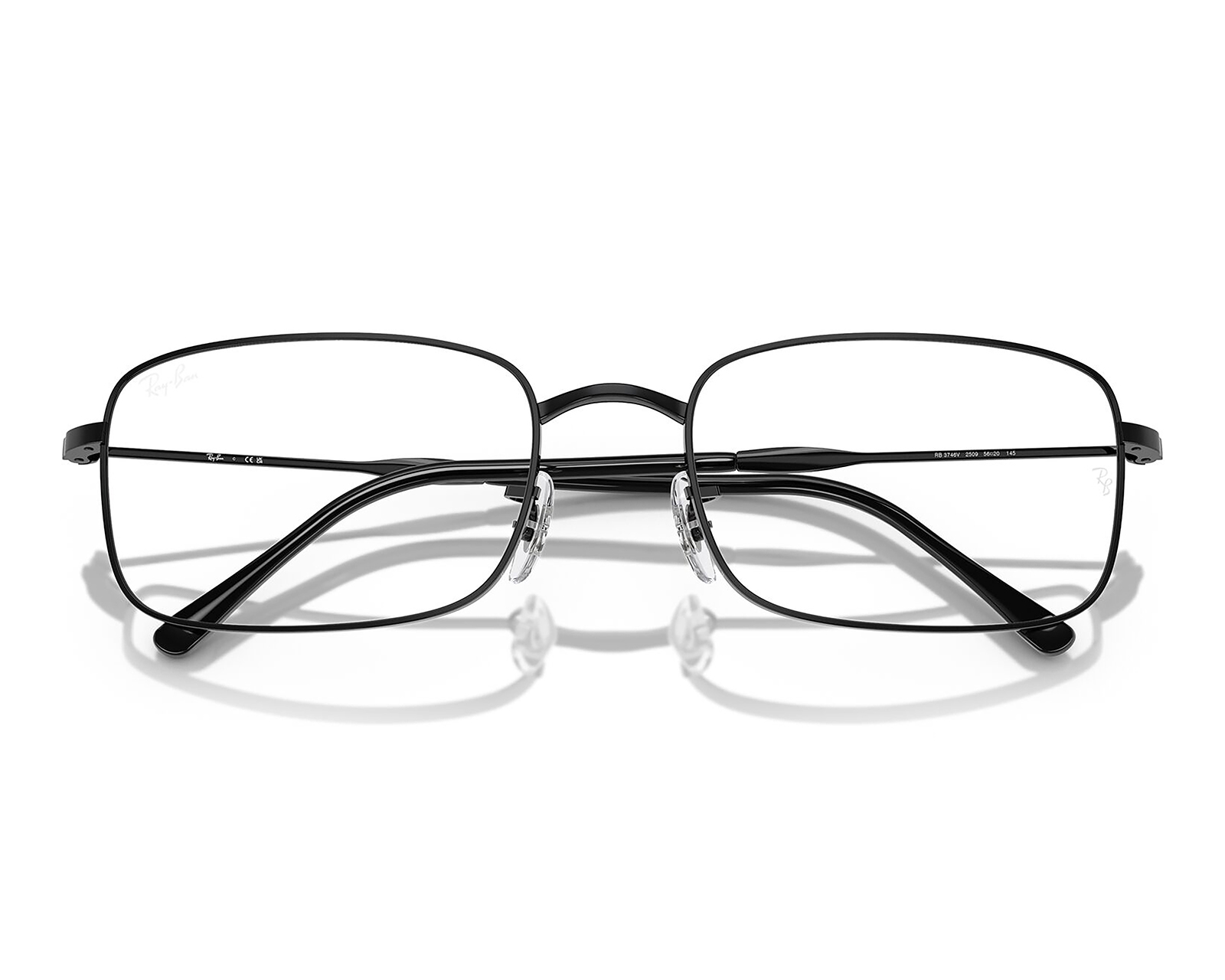Foto 6 pulgar | Foto 5 | Armazón Oftálmico para Hombre Ray-Ban Rectangular Negro