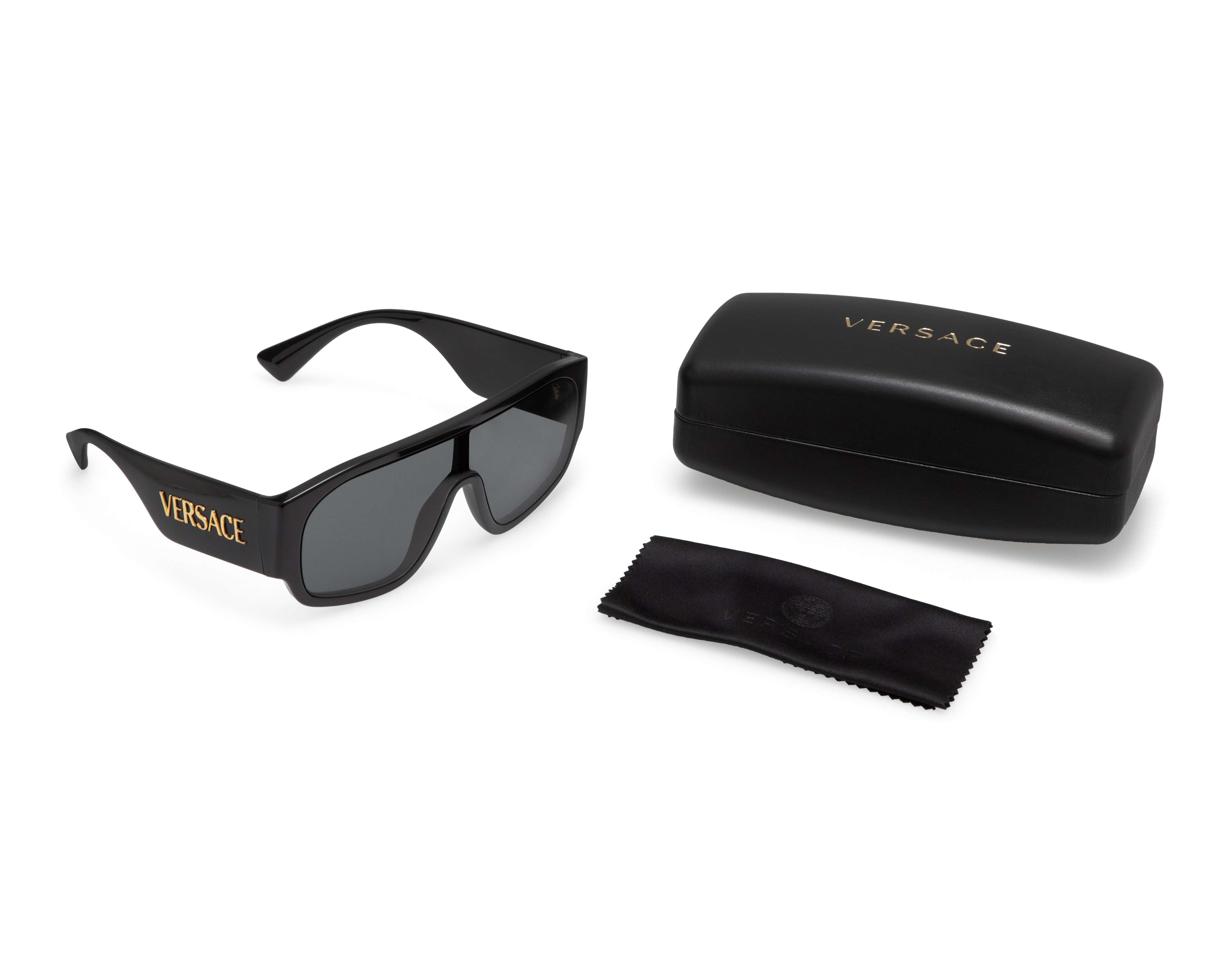 Foto 5 | Foto 5 | Lentes de Sol Unisex Versace Rectangulares Negros