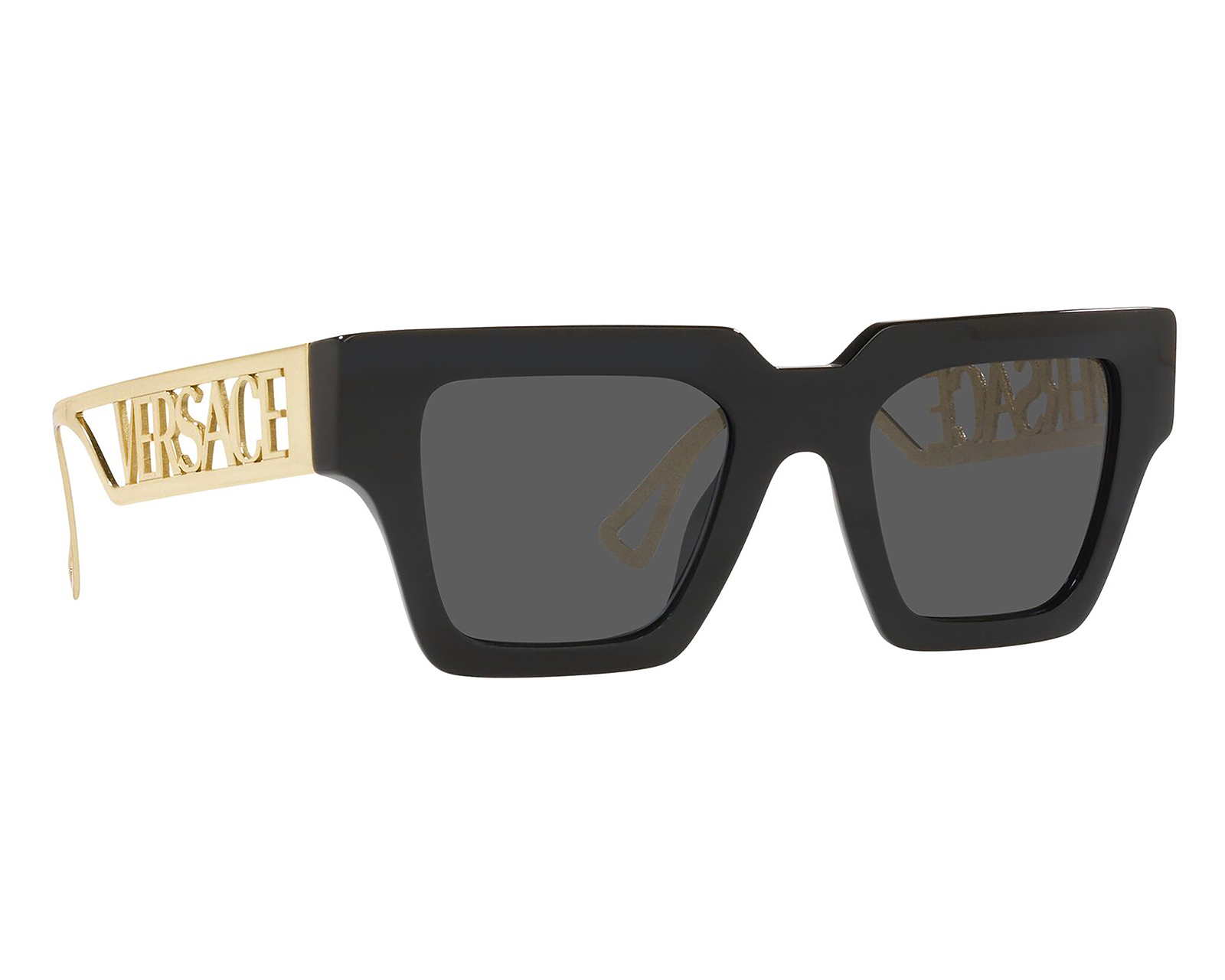 Foto 2 pulgar | Foto 1 | Lentes de Sol para Mujer Versace Cuadrados Negros