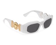 Lentes de Sol para Mujer Versace Rectangulares Blancos