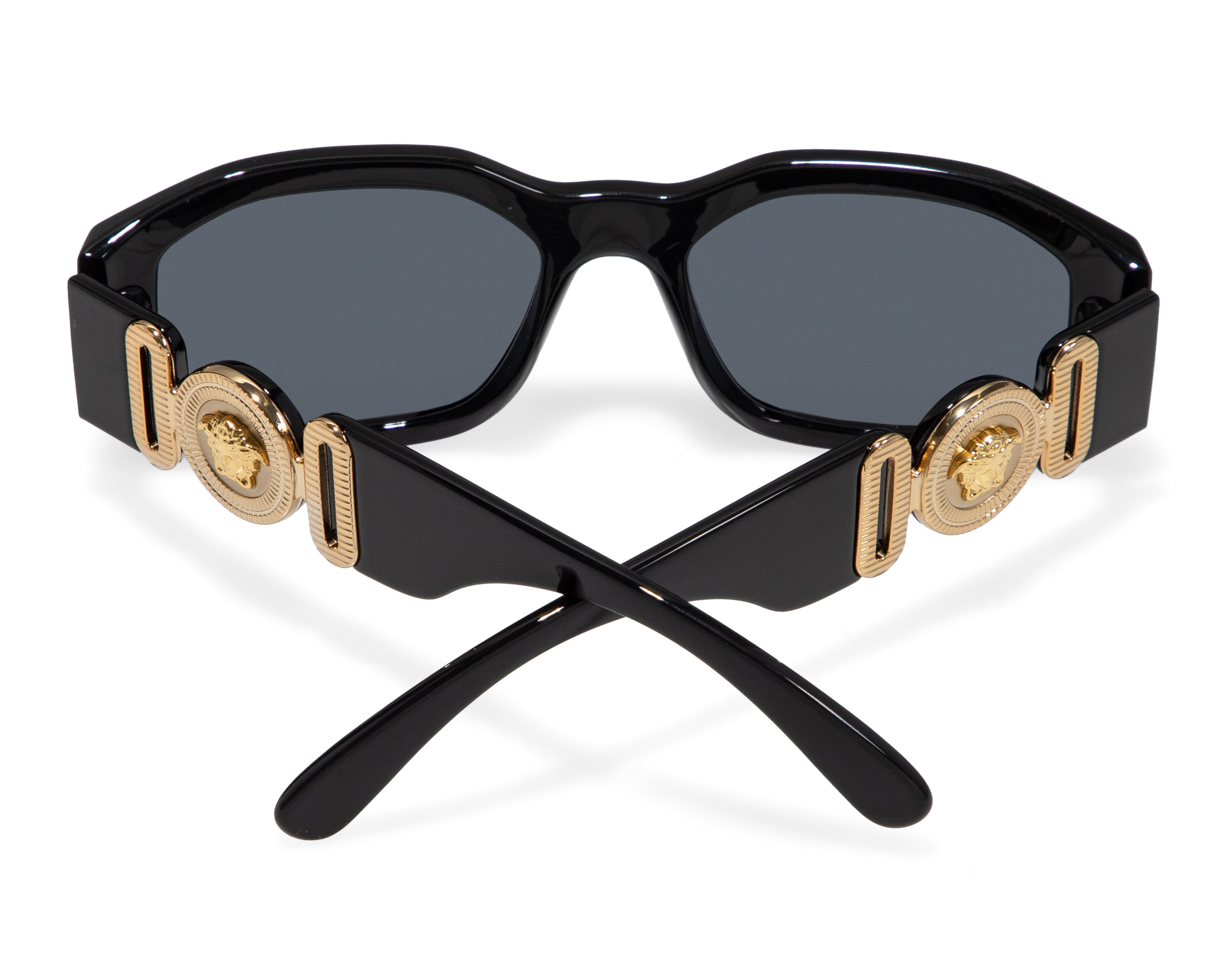 Foto 3 | Foto 3 | Lentes de Sol Unisex Versace Rectangulares Negros