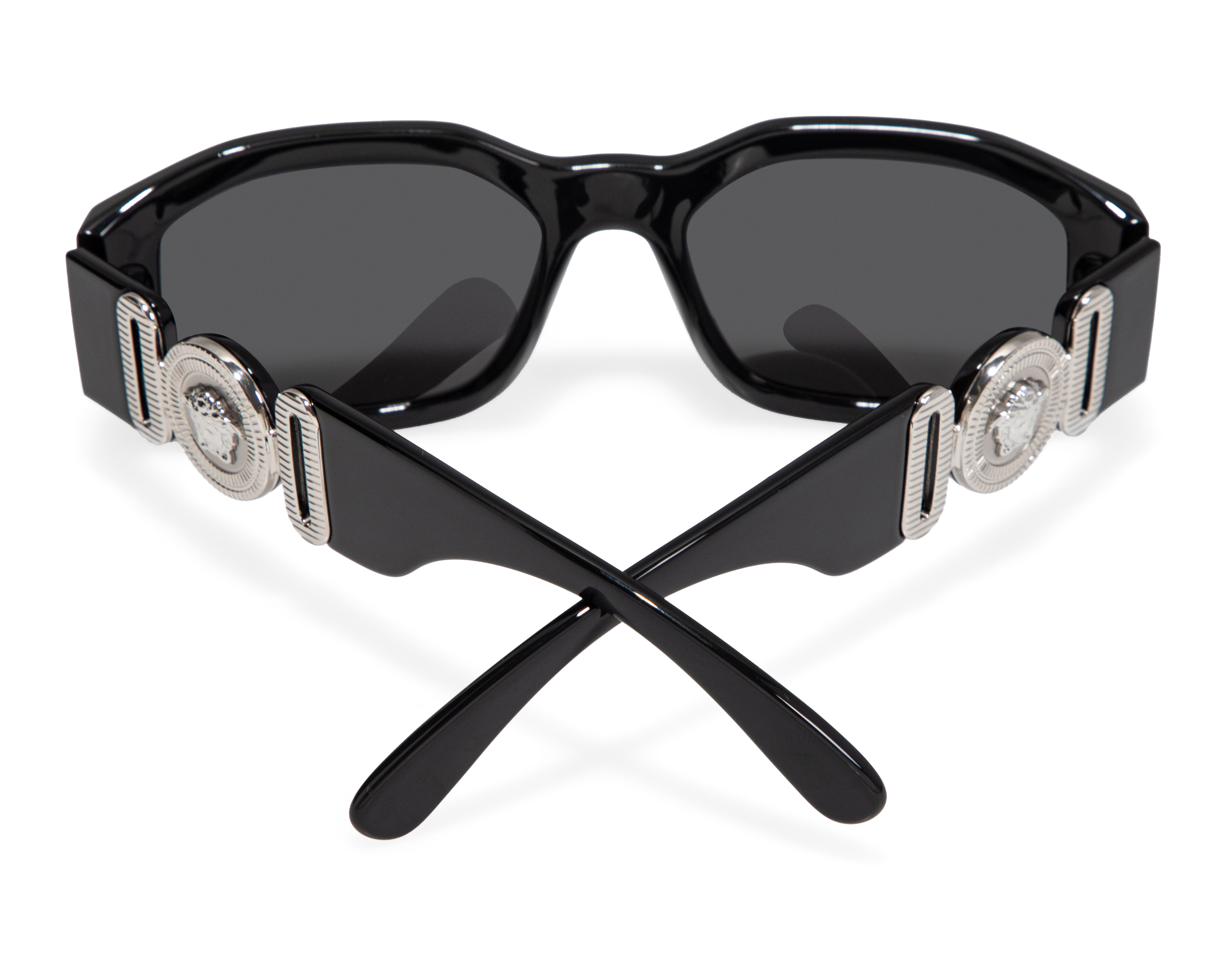 Foto 4 pulgar | Foto 3 | Lentes de Sol Unisex Versace Rectangulares Negros