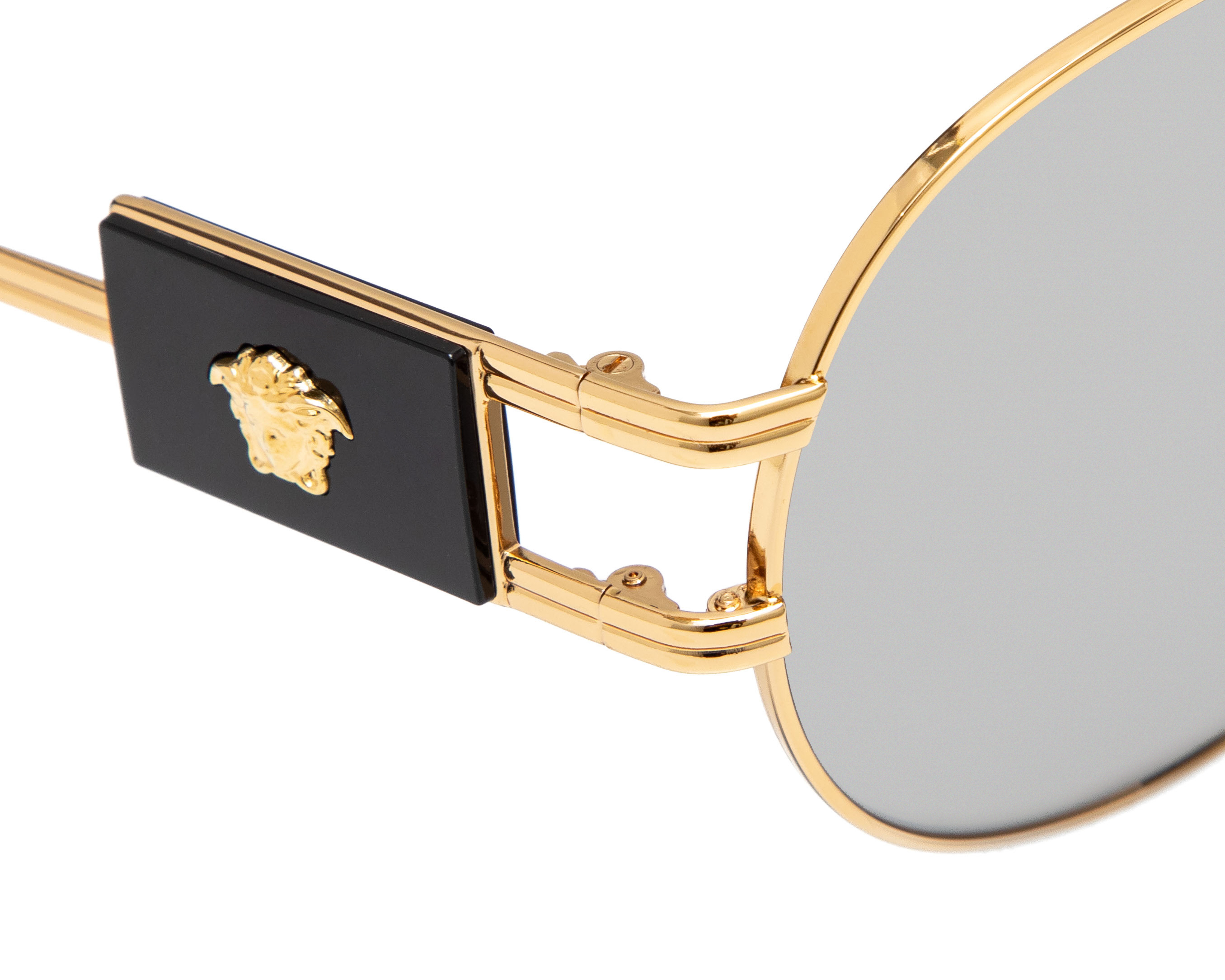 Foto 4 | Foto 4 | Lentes de Sol Unisex Versace Aviador Dorados
