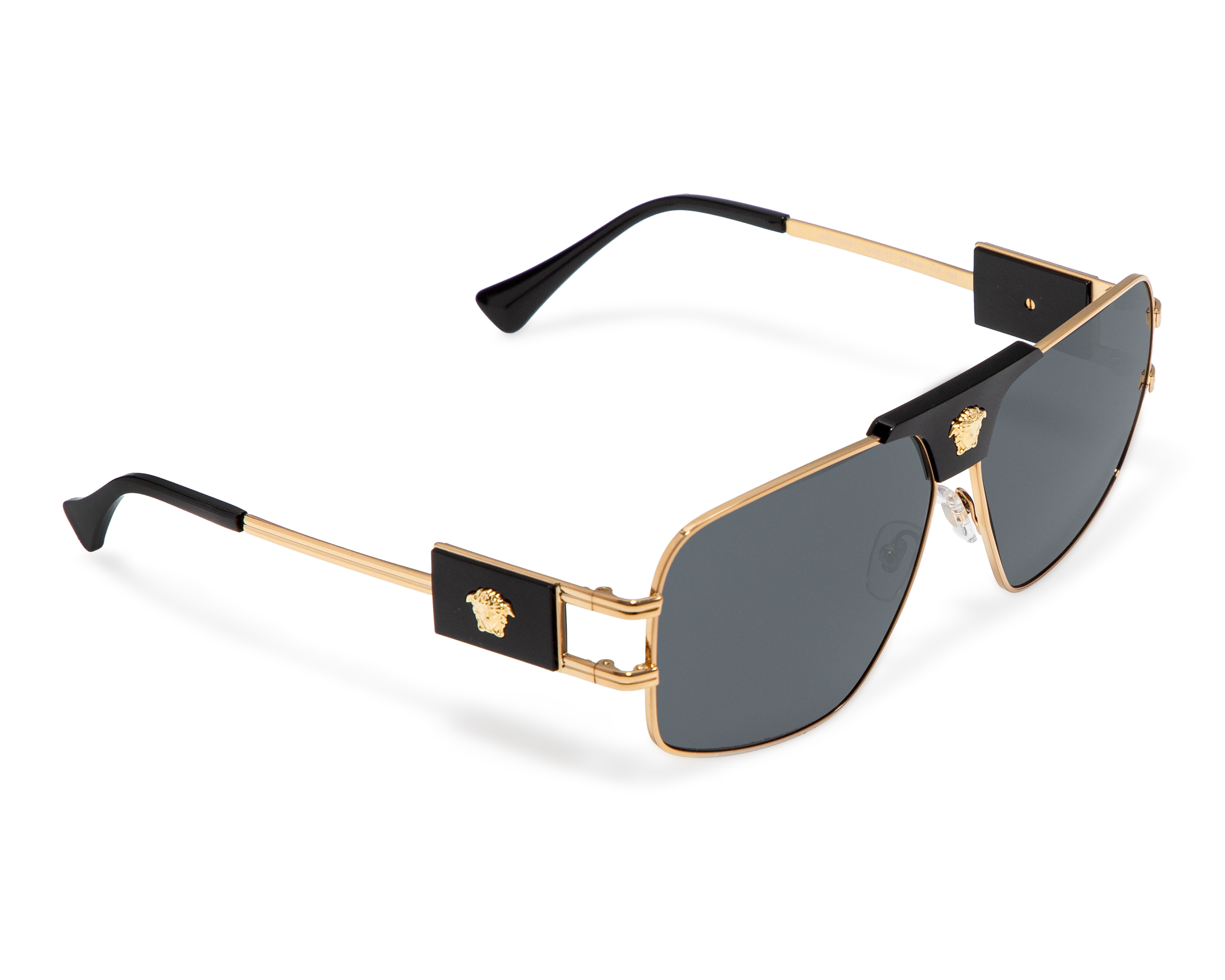 Foto 2 pulgar | Foto 1 | Lentes de Sol Unisex Versace Aviador Dorados