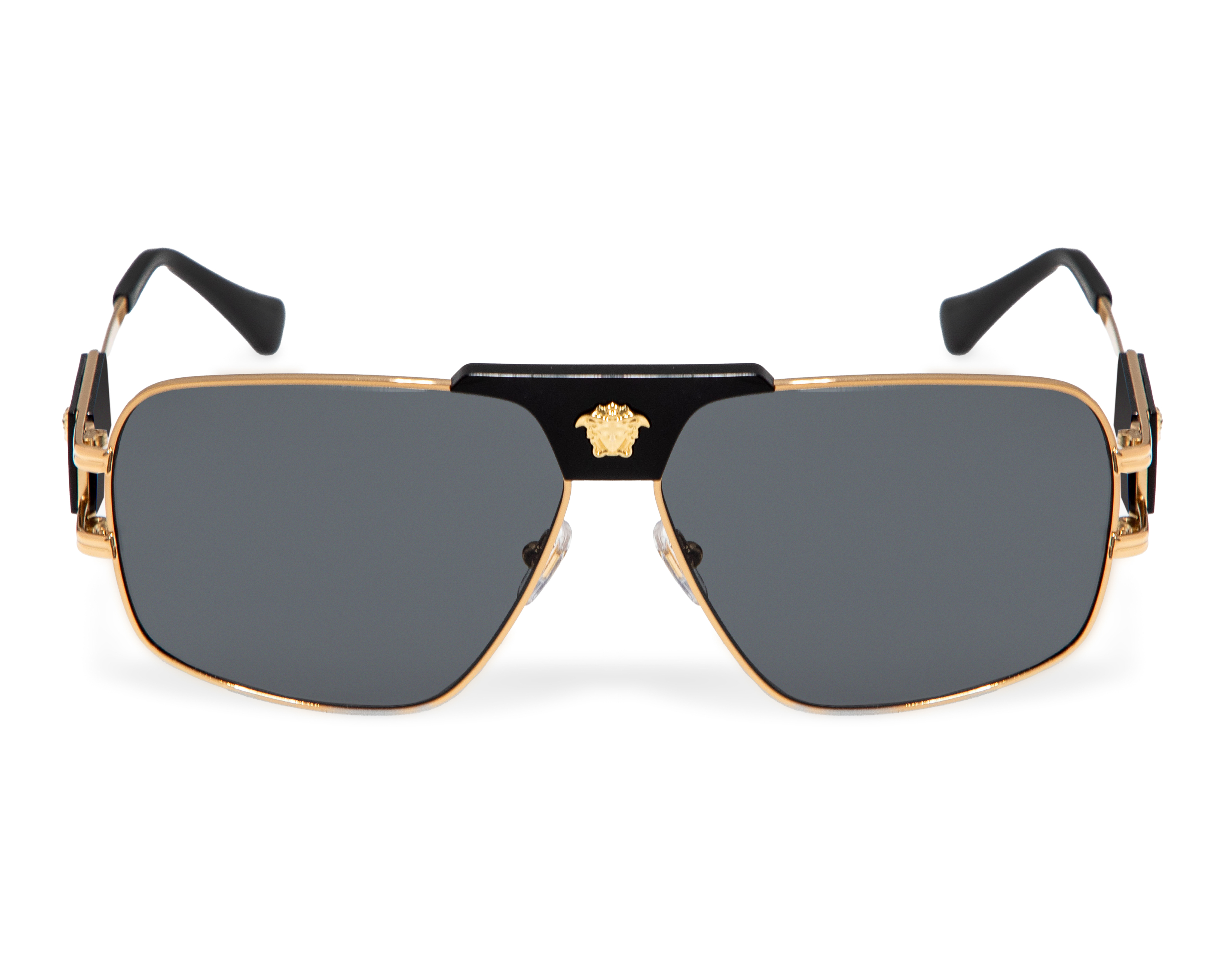 Foto 3 pulgar | Foto 2 | Lentes de Sol Unisex Versace Aviador Dorados