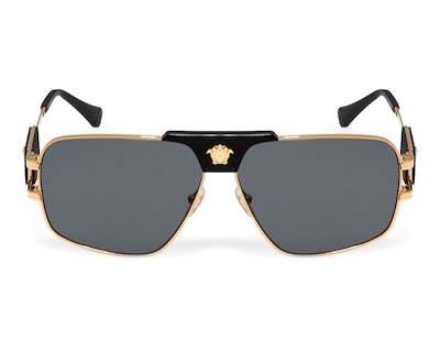 Foto 2 | Foto 2 | Lentes de Sol Unisex Versace Aviador Dorados