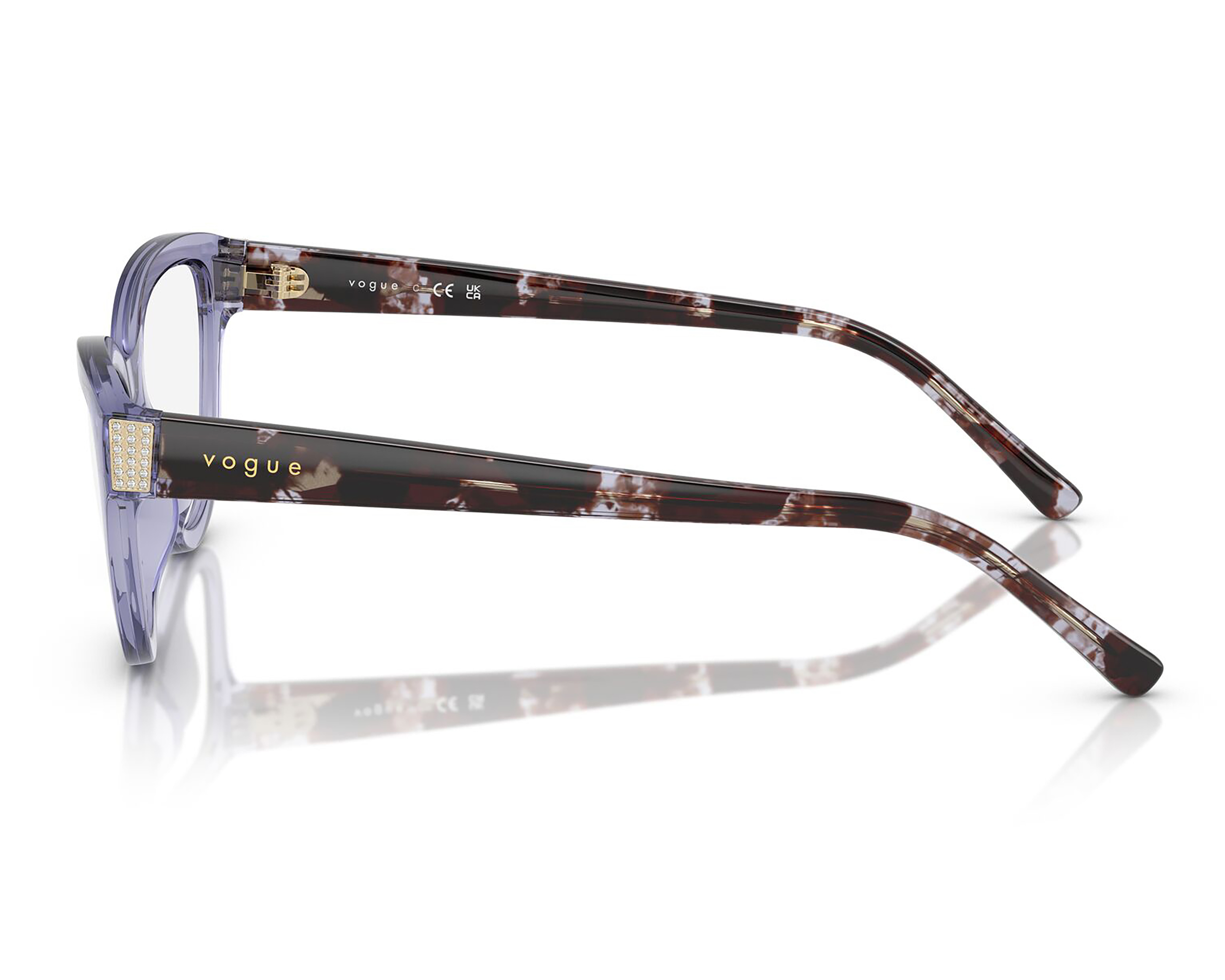Foto 4 | Foto 4 | Armazón Oftálmico para Mujer Vogue Cat Eye Morado