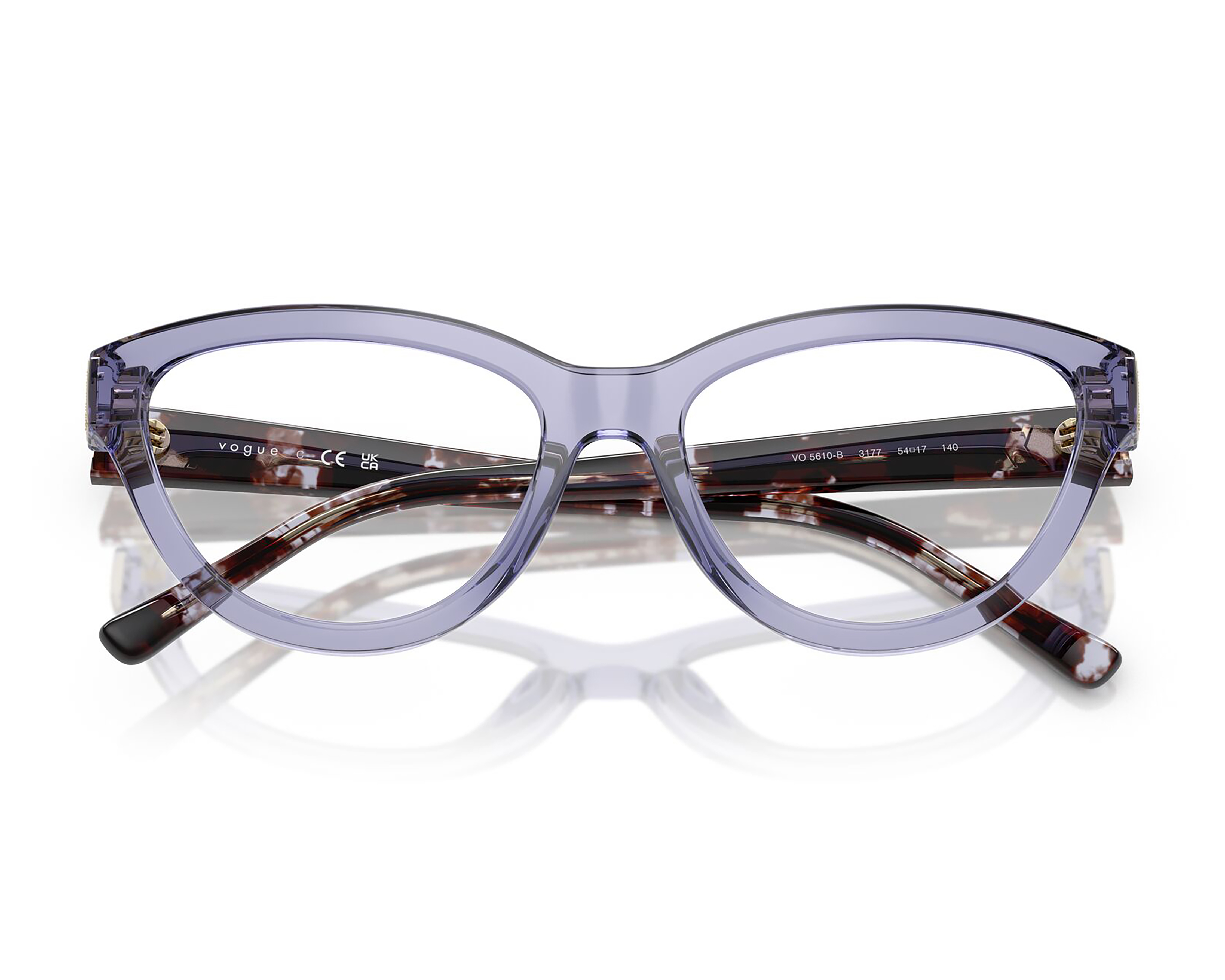 Foto 6 pulgar | Foto 5 | Armazón Oftálmico para Mujer Vogue Cat Eye Morado