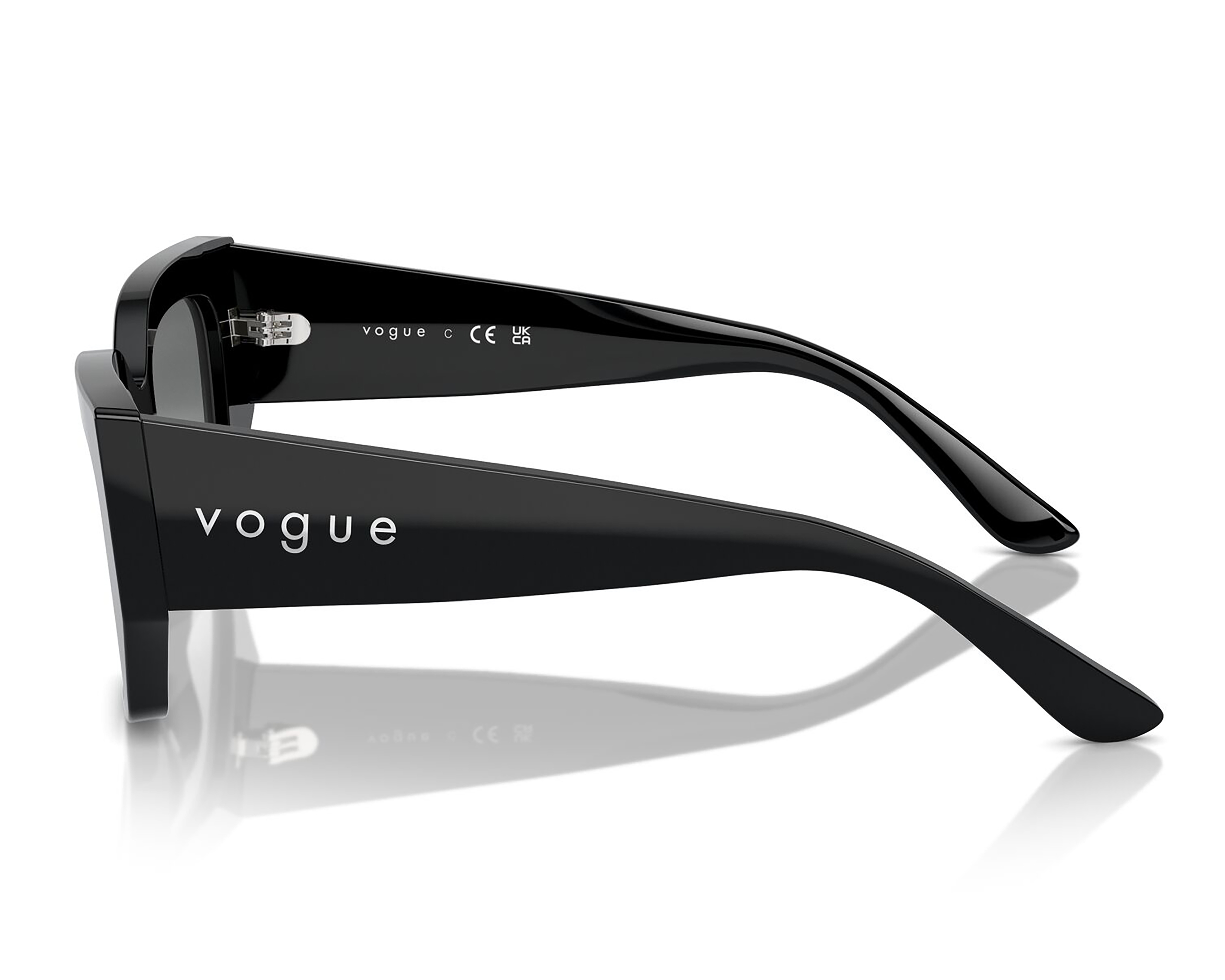 Foto 5 pulgar | Foto 4 | Lentes de Sol para Mujer Vogue Rectangular Negro