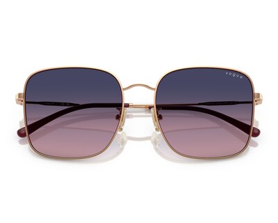 Foto 5 | Foto 5 | Lentes de Sol para Mujer Vogue Cuadrados Dorados