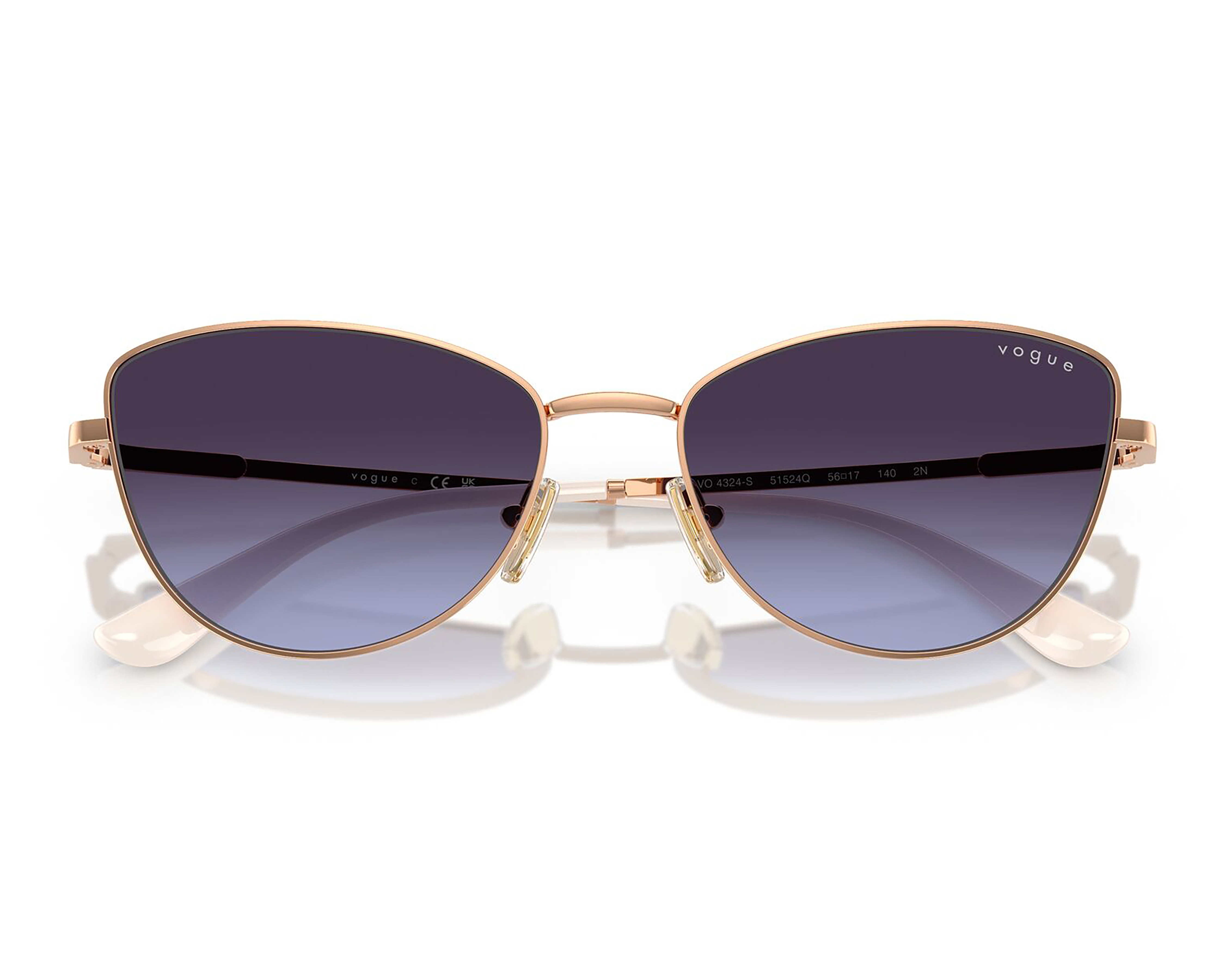 Foto 6 pulgar | Foto 5 | Lentes de Sol para Mujer Vogue Cat Eye Oro Rosa