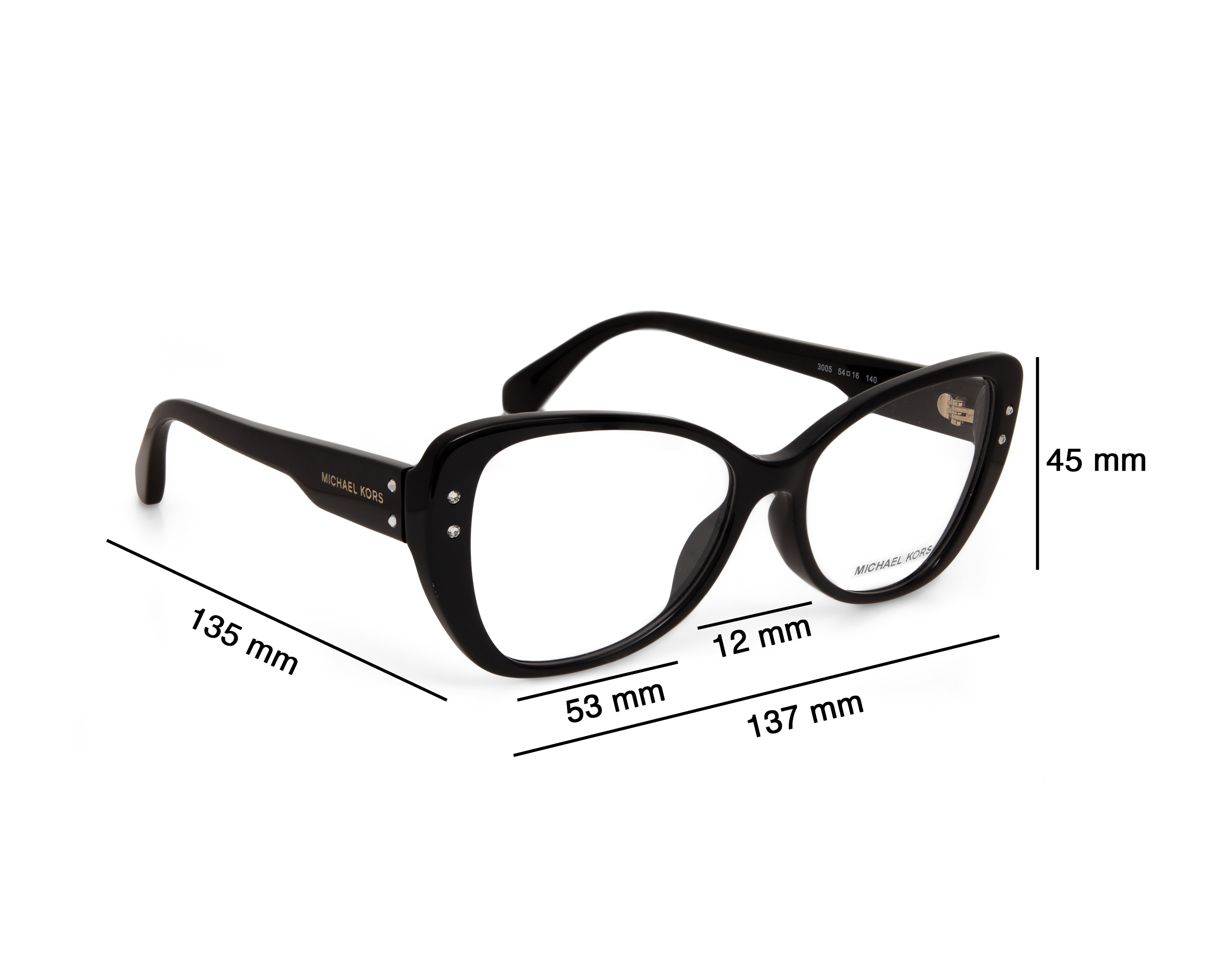Foto 6 | Foto 6 | Armazón Oftalmológico para Mujer Michael Kors Mariposa Negro