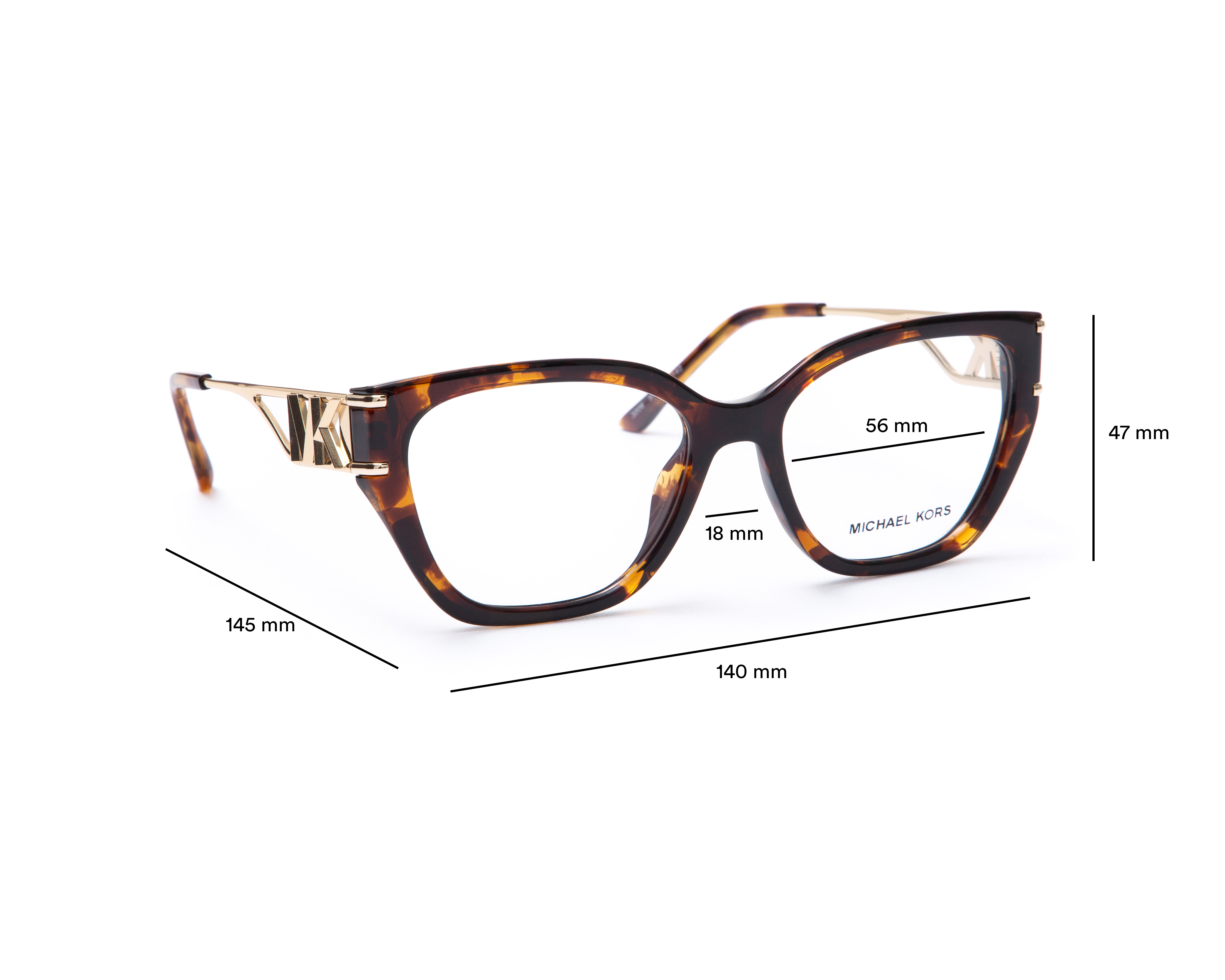 Foto 9 pulgar | Foto 8 | Armazón Oftalmico para Mujer Michael Kors Wayfarer Carey