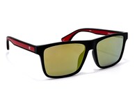 Lentes de Sol para Hombre Champion Cuadrados Negros