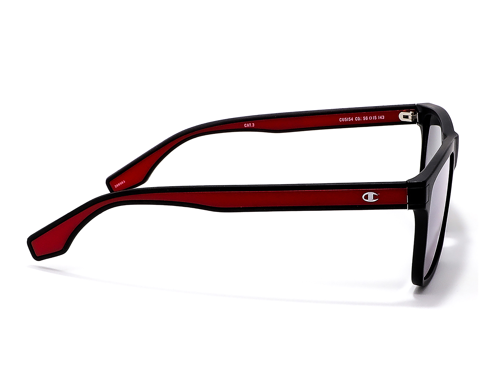 Foto 4 pulgar | Foto 3 | Lentes de Sol para Hombre Champion Cuadrados Negros