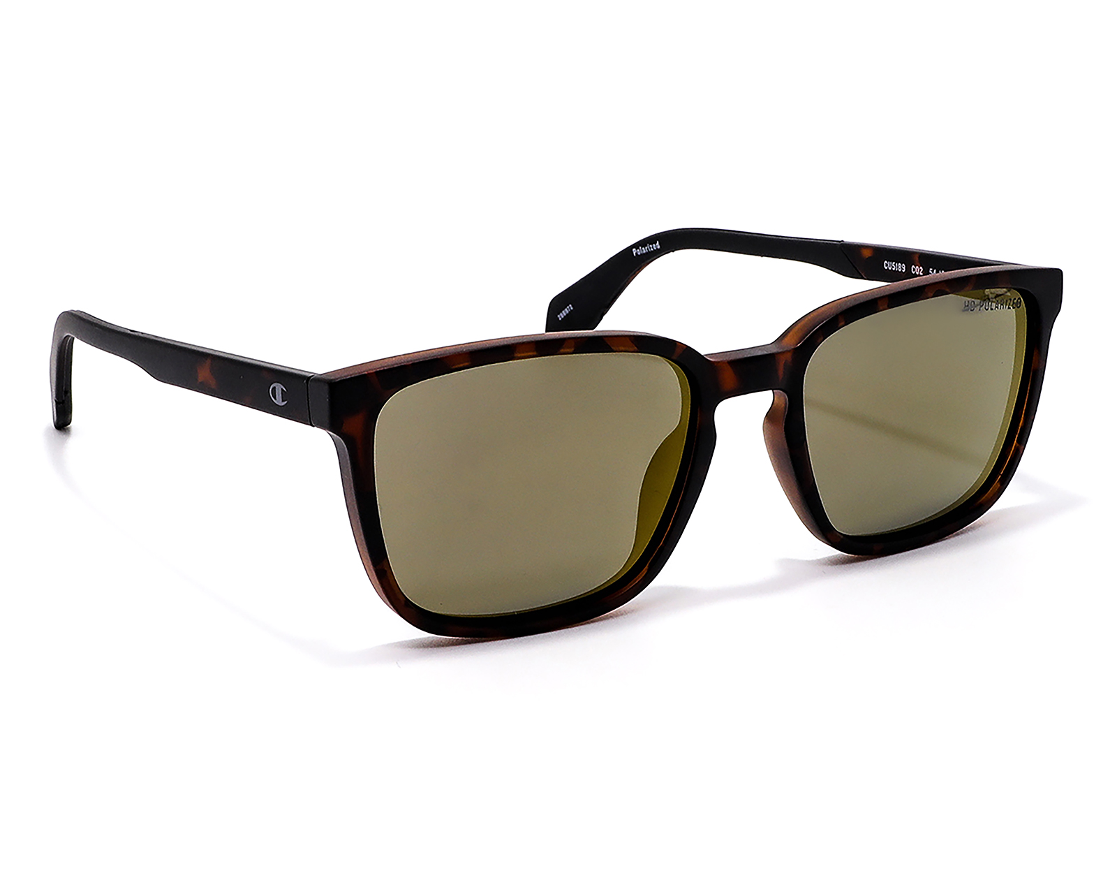 Lentes de Sol para Hombre Champion Cuadrados Cafés
