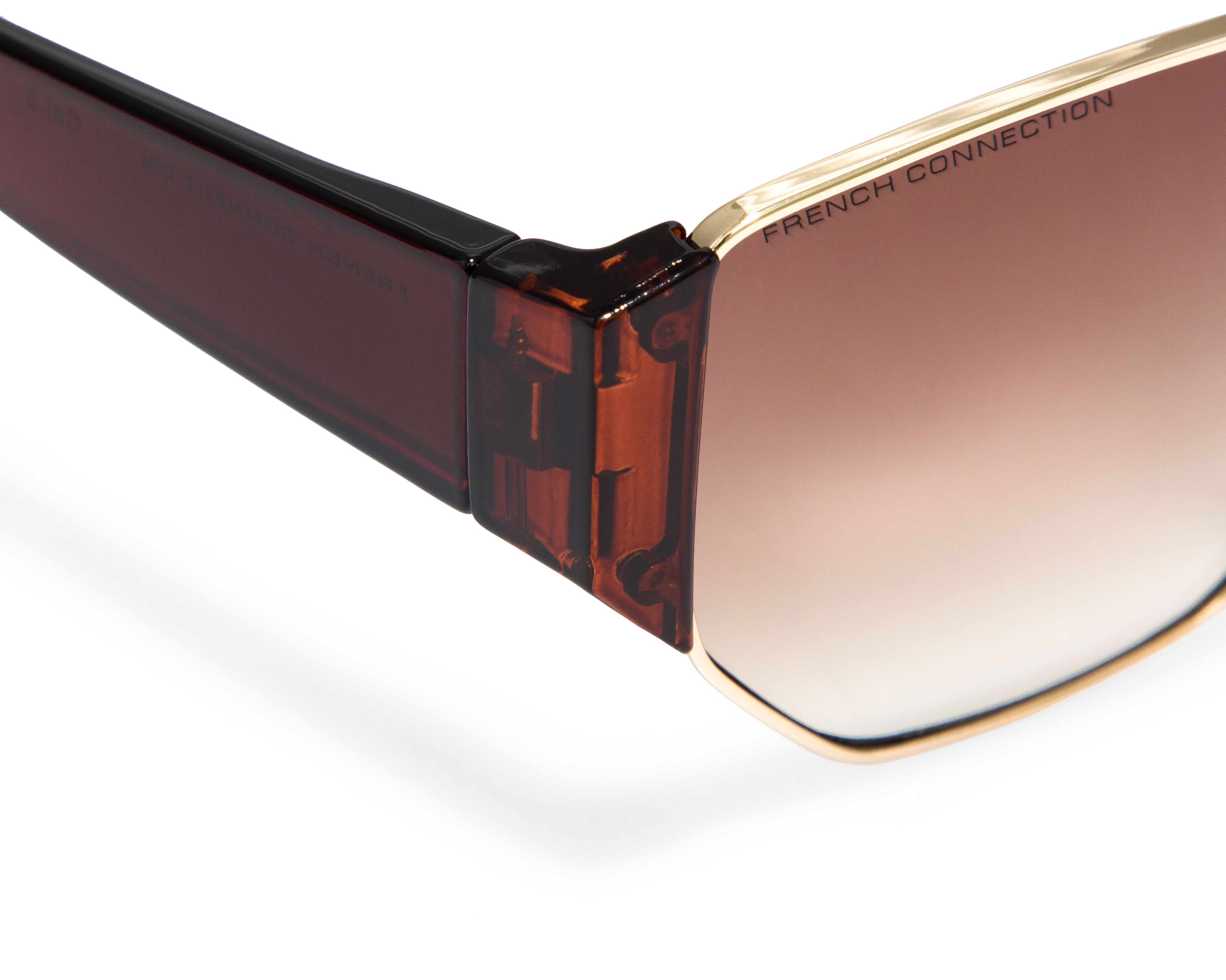Foto 5 pulgar | Foto 4 | Lentes de Sol para Mujer French Connection Tea Cup 59252FCU710 Dorado