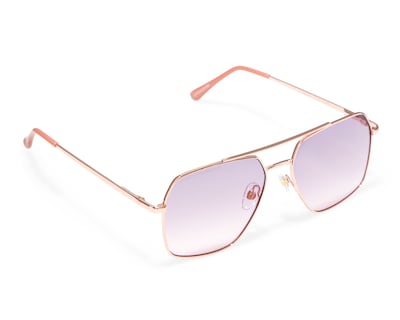 Foto 1 | Foto 1 | Lentes de Sol para Mujer French Connection Aviador Oro Rosa