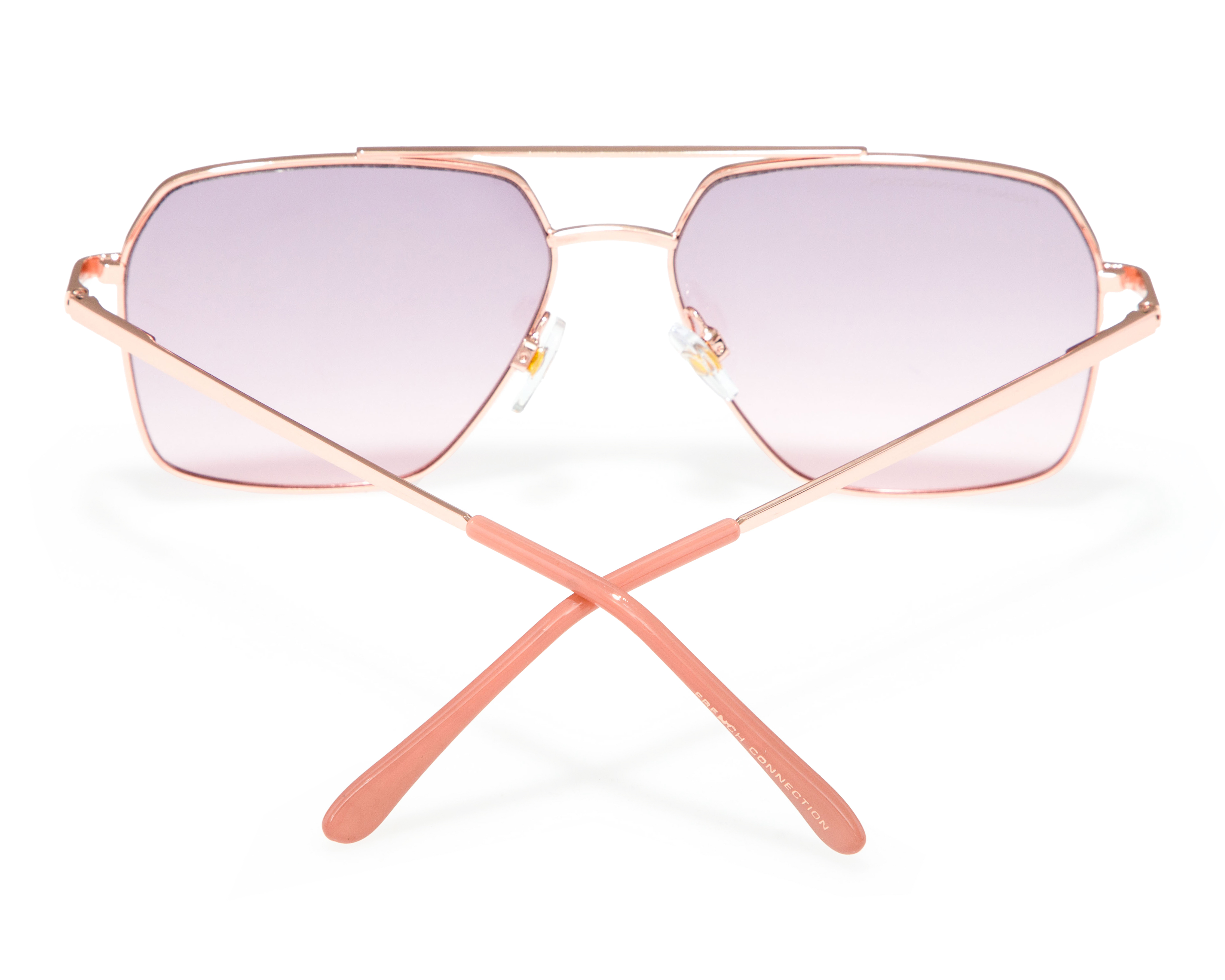 Foto 3 | Foto 3 | Lentes de Sol para Mujer French Connection Aviador Oro Rosa