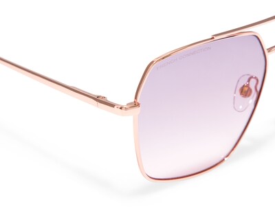 Foto 4 | Foto 4 | Lentes de Sol para Mujer French Connection Aviador Oro Rosa