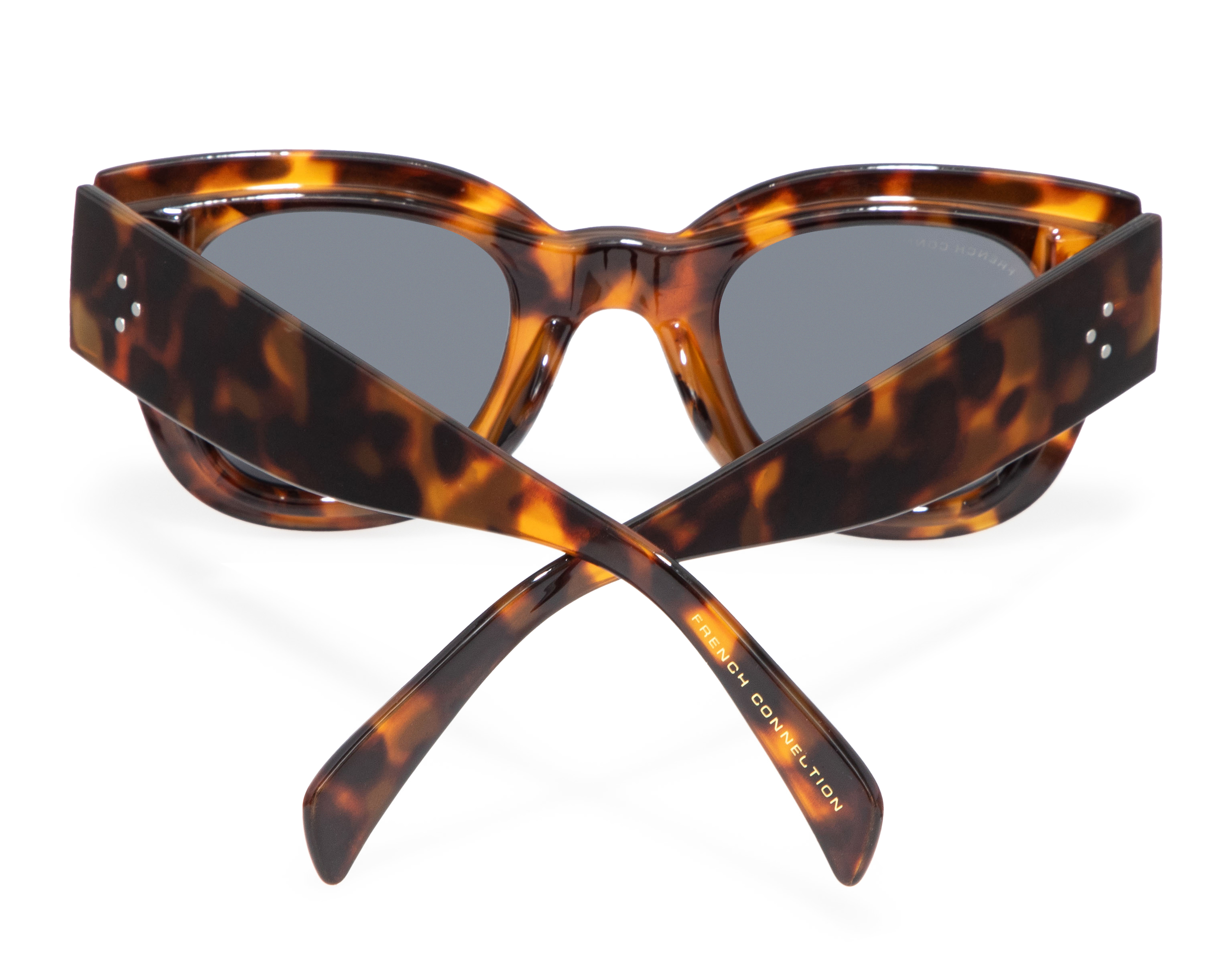Foto 4 pulgar | Foto 3 | Lentes de Sol para Mujer French Connection Redondos Café