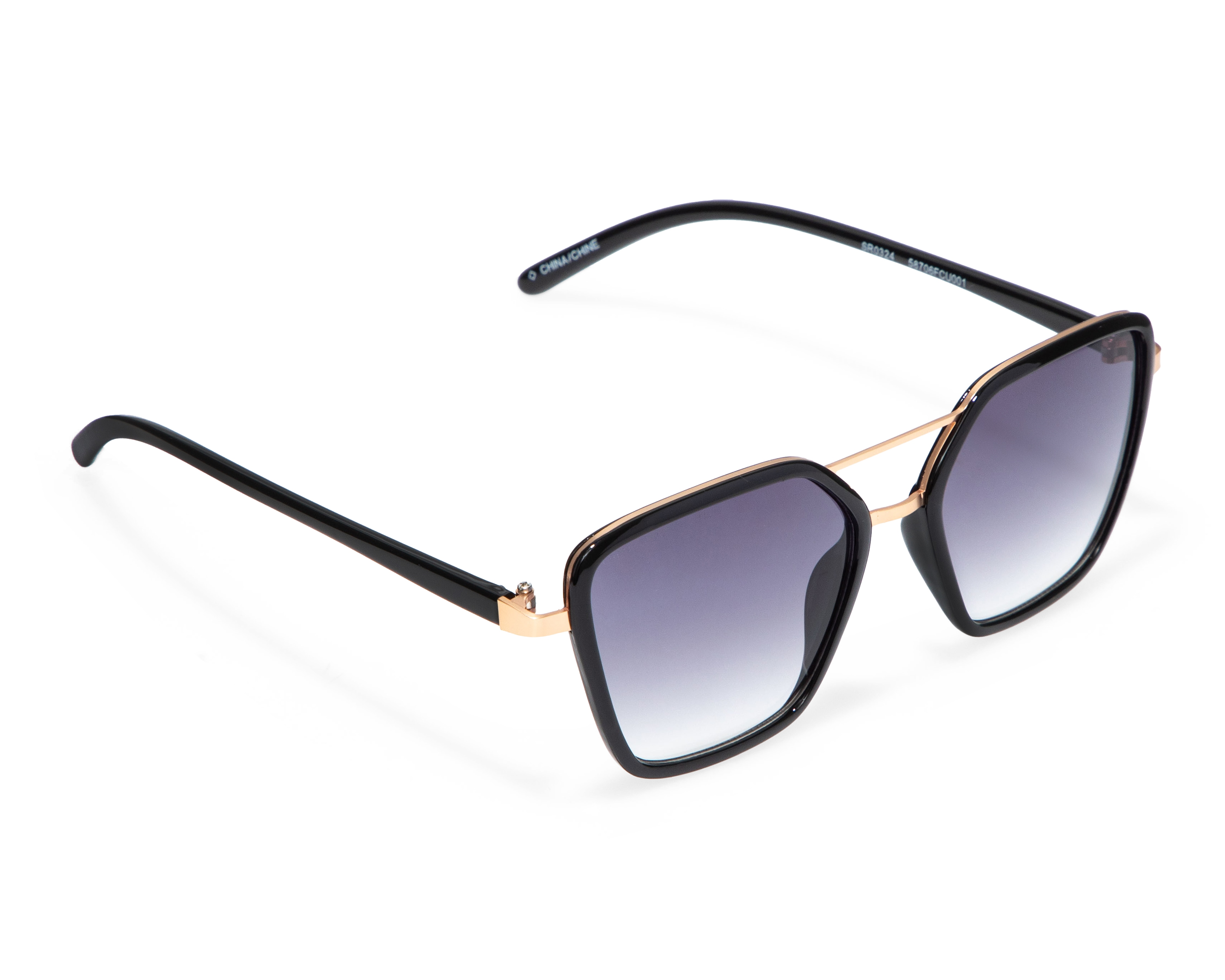 Lentes de Sol para Mujer French Connection Aviador Negros
