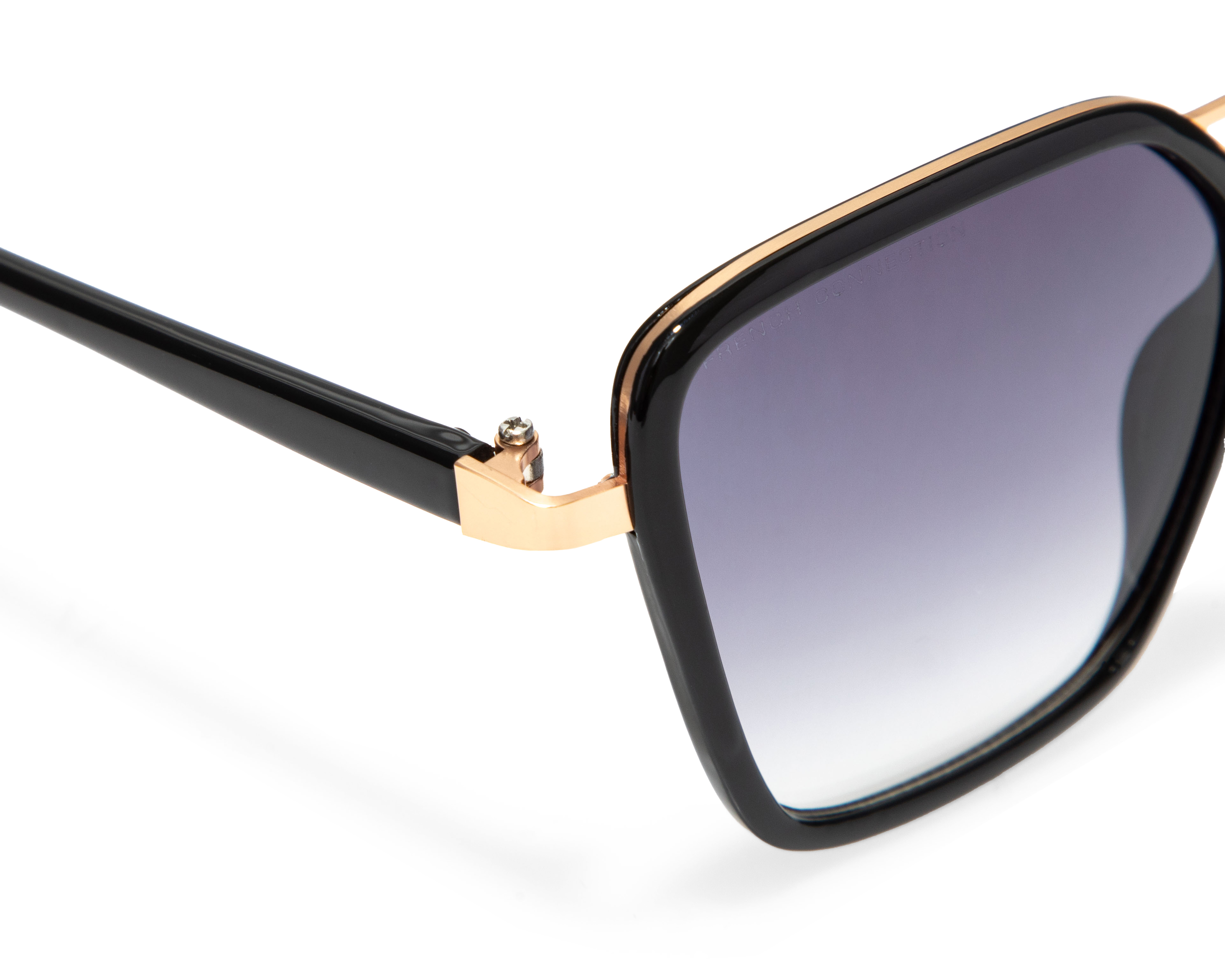 Foto 5 pulgar | Foto 4 | Lentes de Sol para Mujer French Connection Aviador Negros