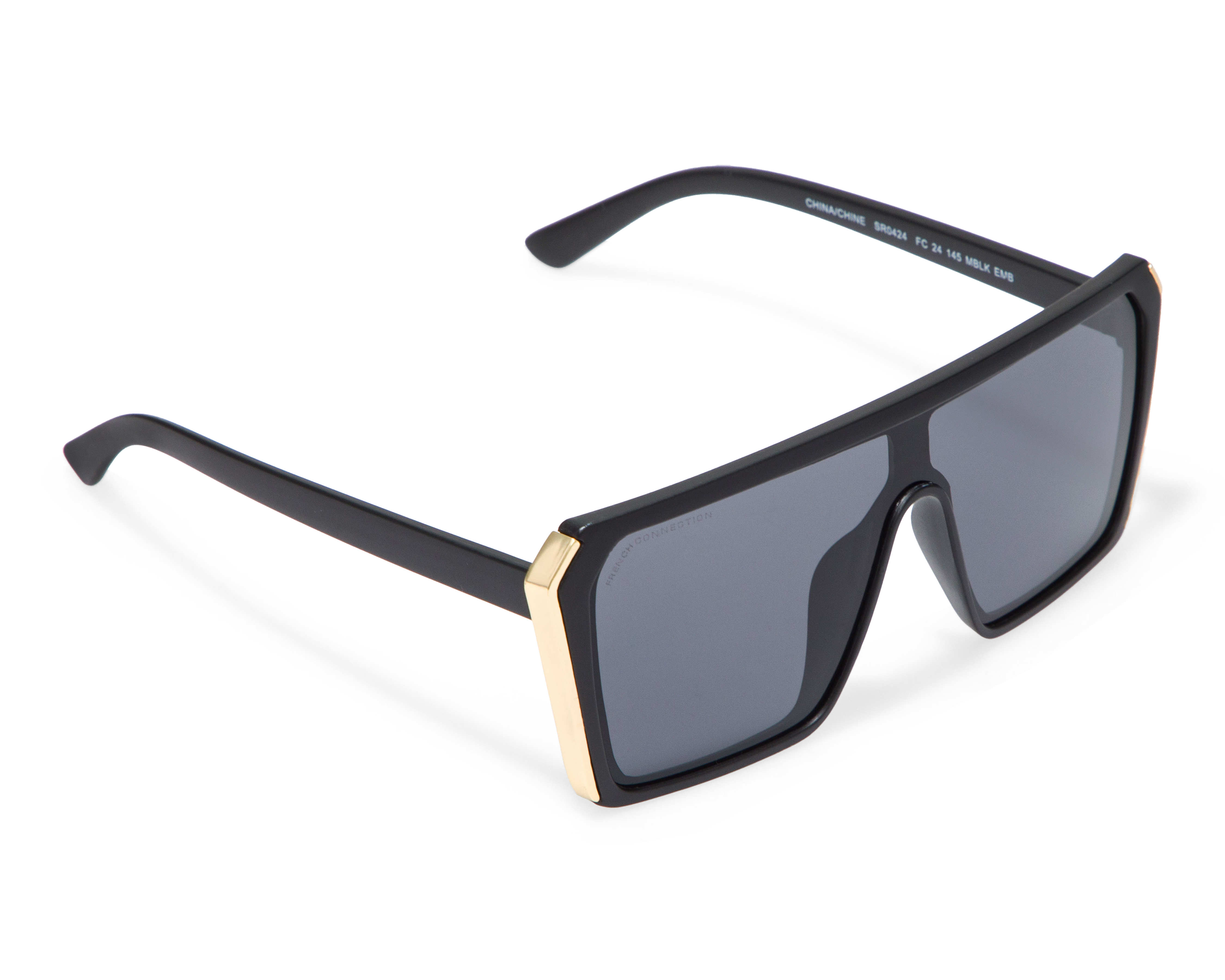 Foto 1 | Foto 1 | Lentes de Sol para Mujer French Connection Shield FC 24 145 MBLK Negros