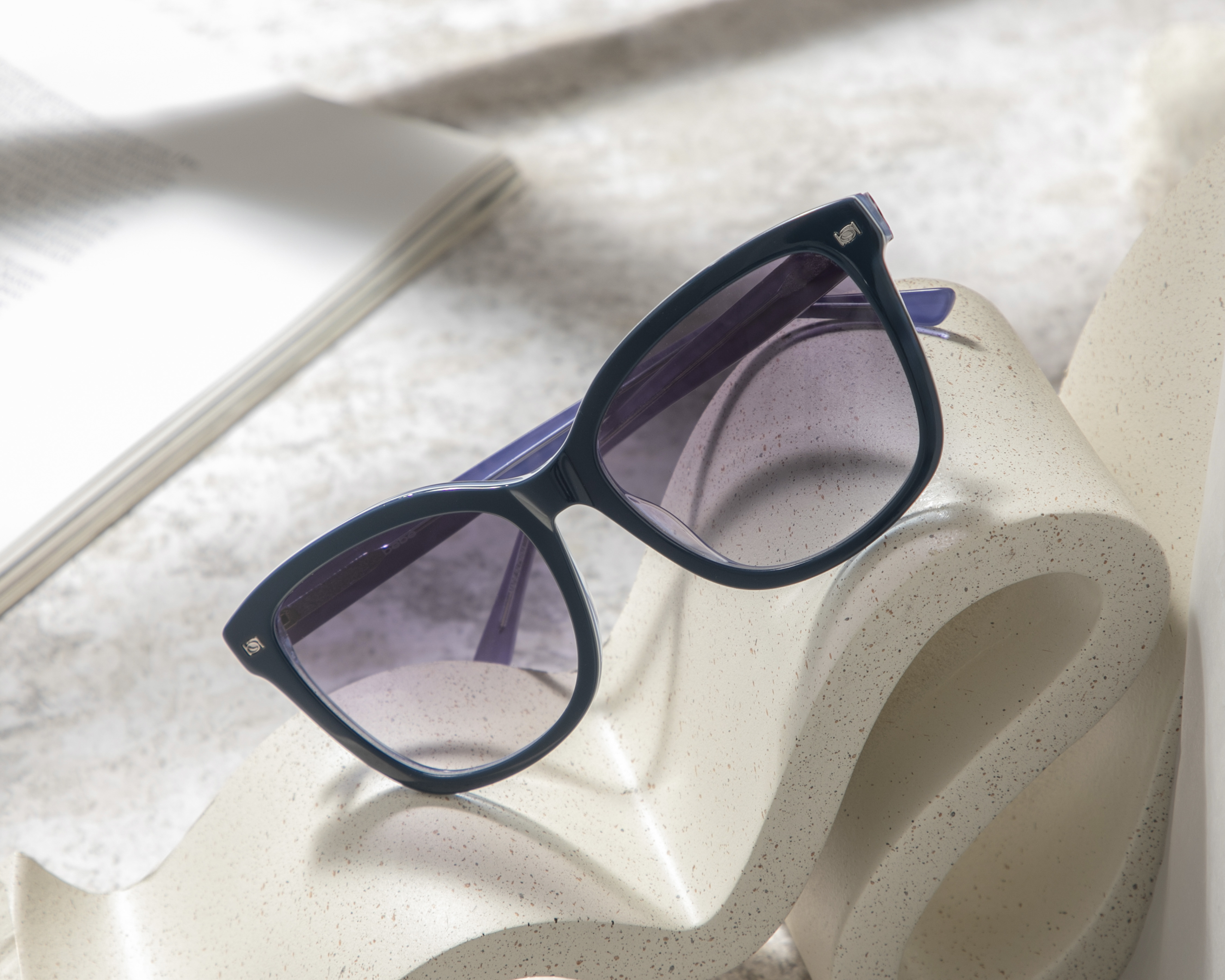 Foto 6 | Foto 6 | Lentes de Sol para Mujer Bebe Rectangulares Azules