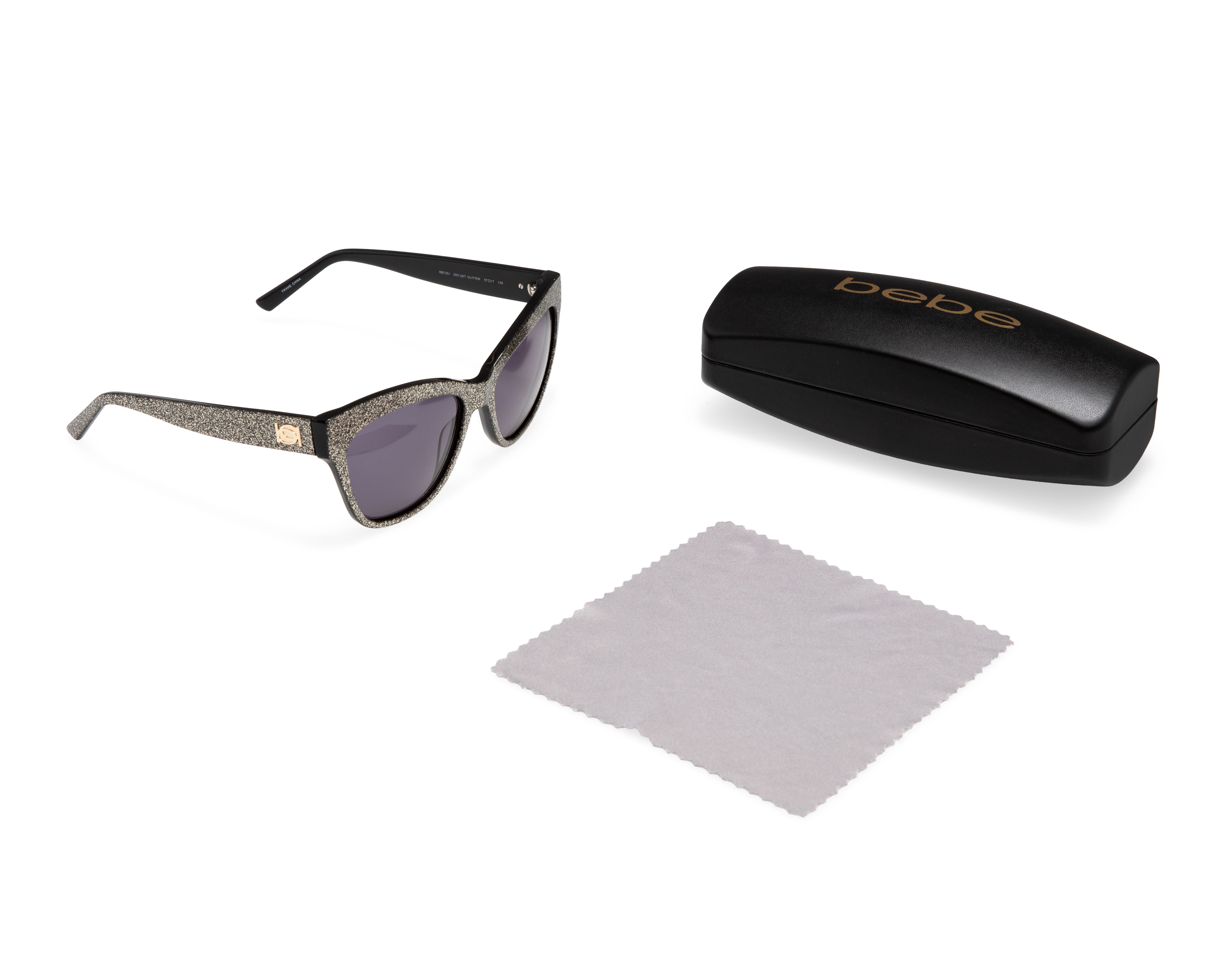 Foto 6 pulgar | Foto 5 | Lentes de Sol para Mujer Bebe Rectangulares BB7251-5717-001 Negros