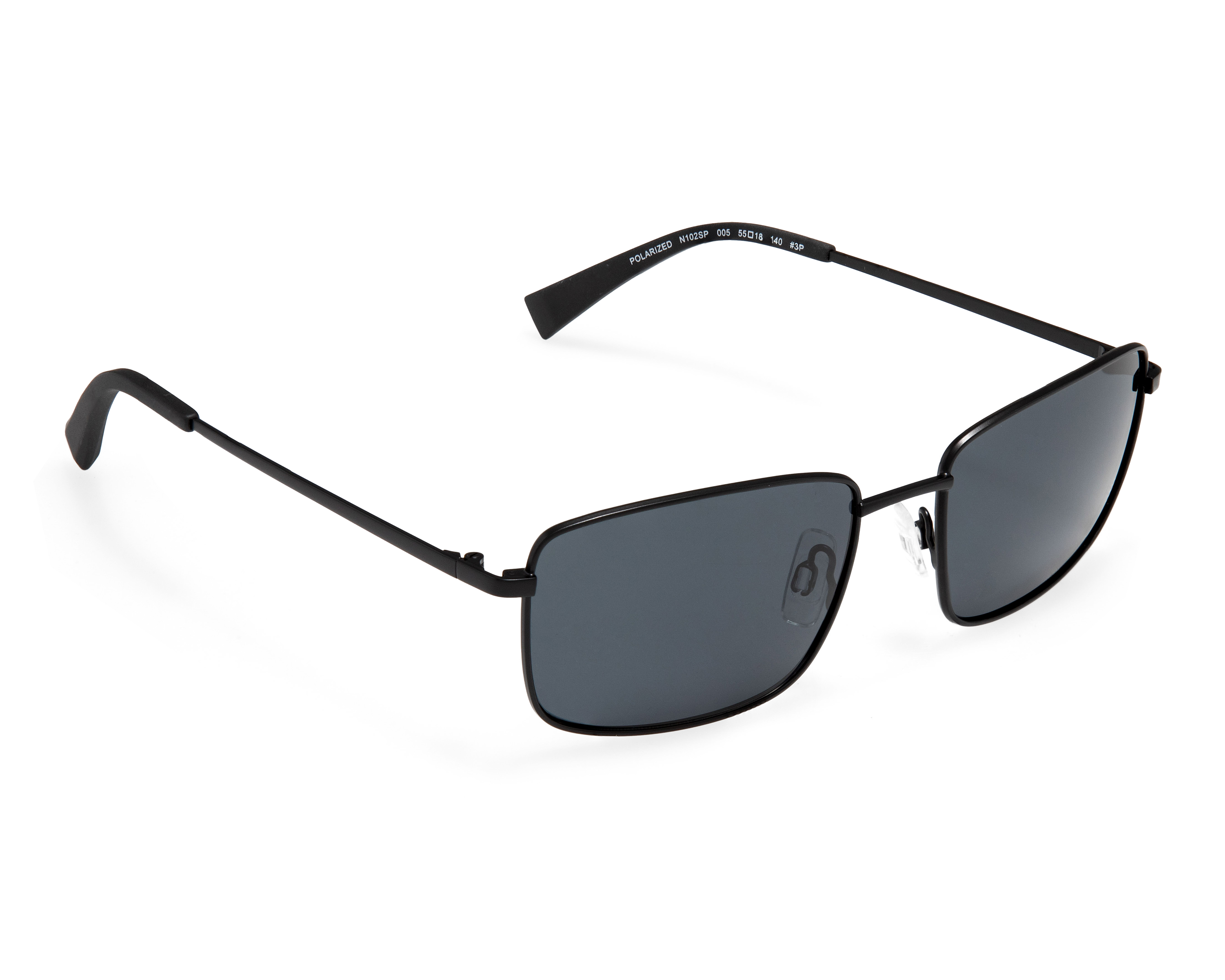 Lentes de Sol para Hombre Nautica Rectangulares Negros
