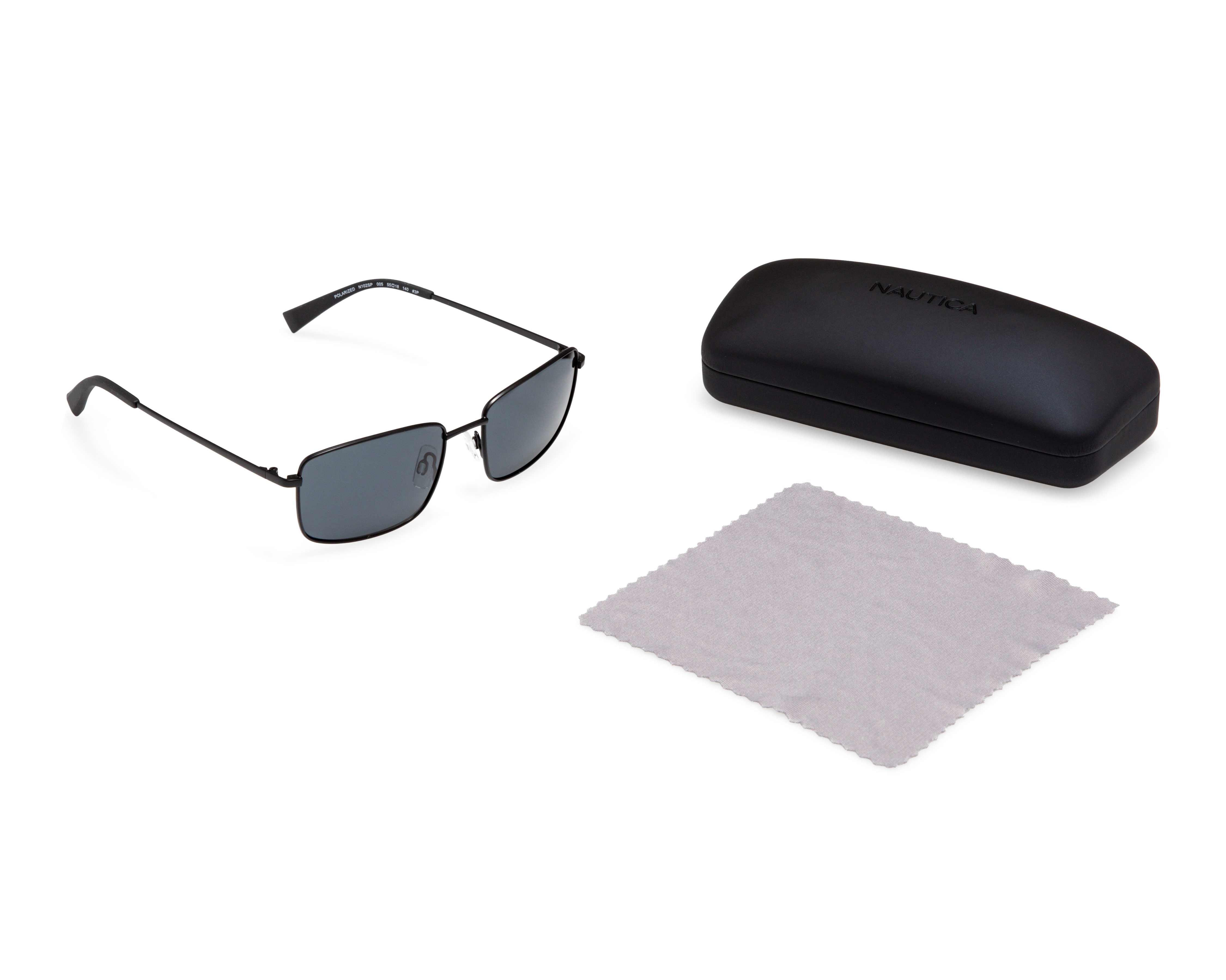 Foto 5 | Foto 5 | Lentes de Sol para Hombre Nautica Rectangulares Negros