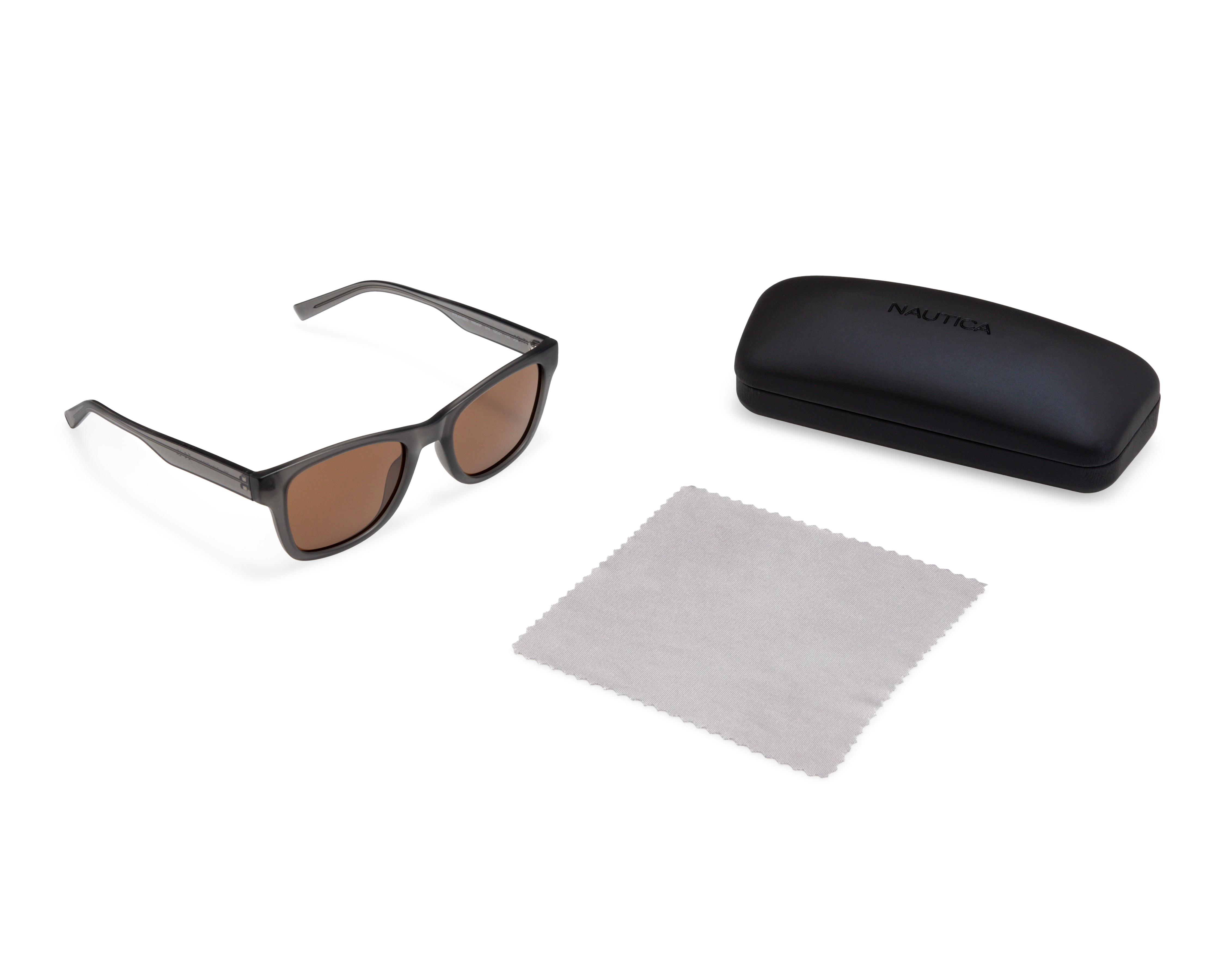 Foto 6 pulgar | Foto 5 | Lentes de Sol para Hombre Nautica Rectangulares Grises