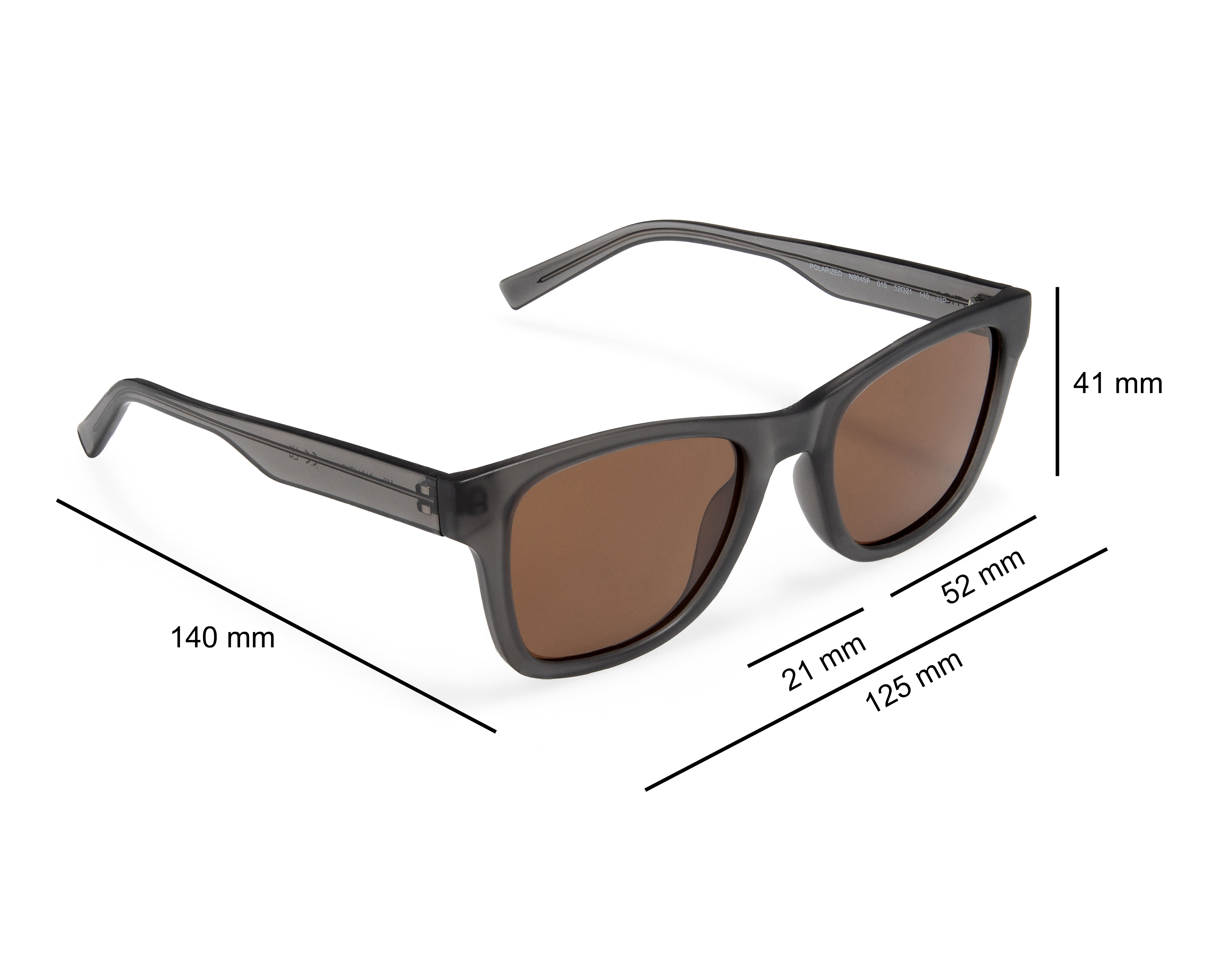 Foto 8 pulgar | Foto 7 | Lentes de Sol para Hombre Nautica Rectangulares Grises