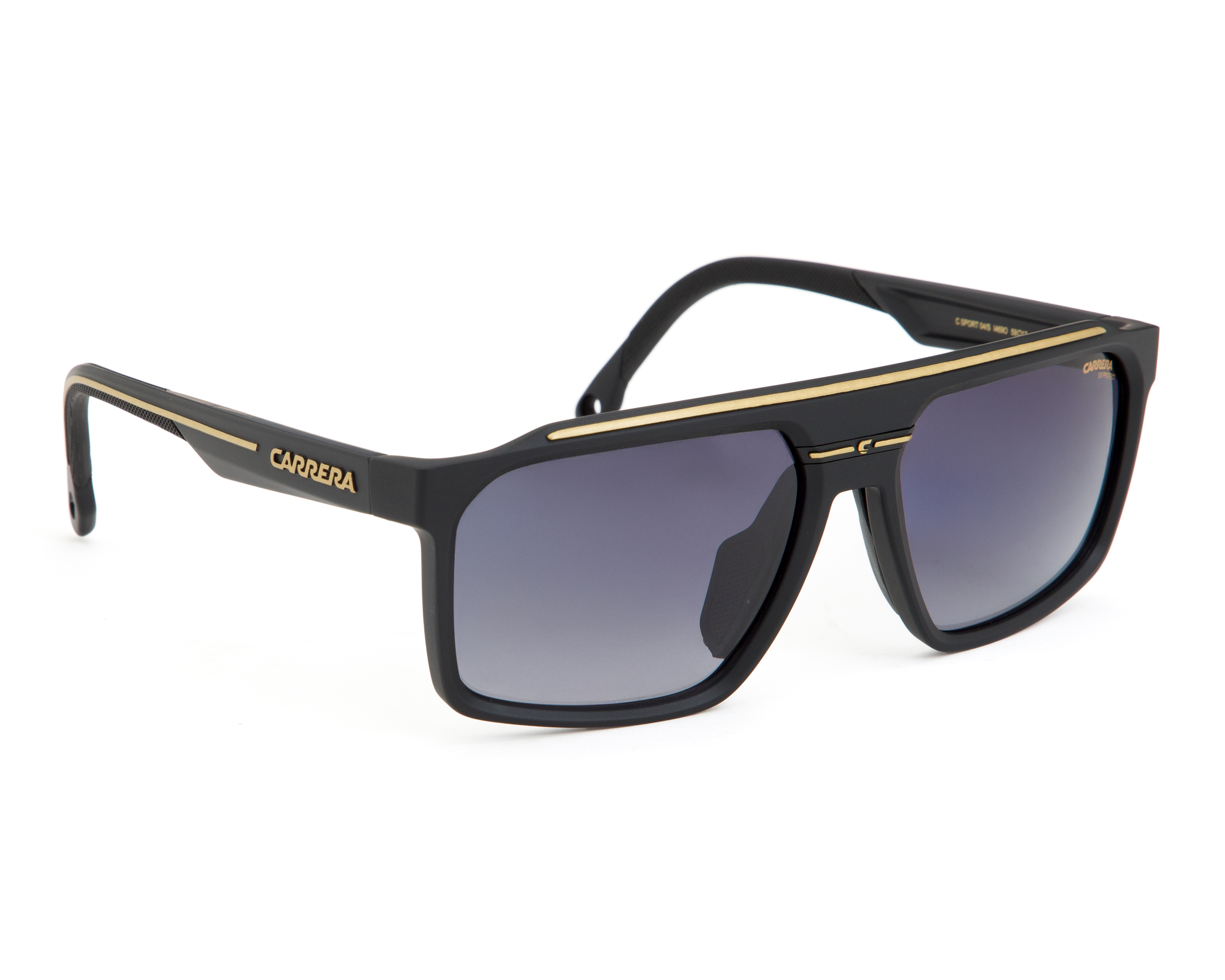 Foto 2 pulgar | Foto 1 | Lentes de Sol para Hombre Carrera Cuadrados Sport Negros