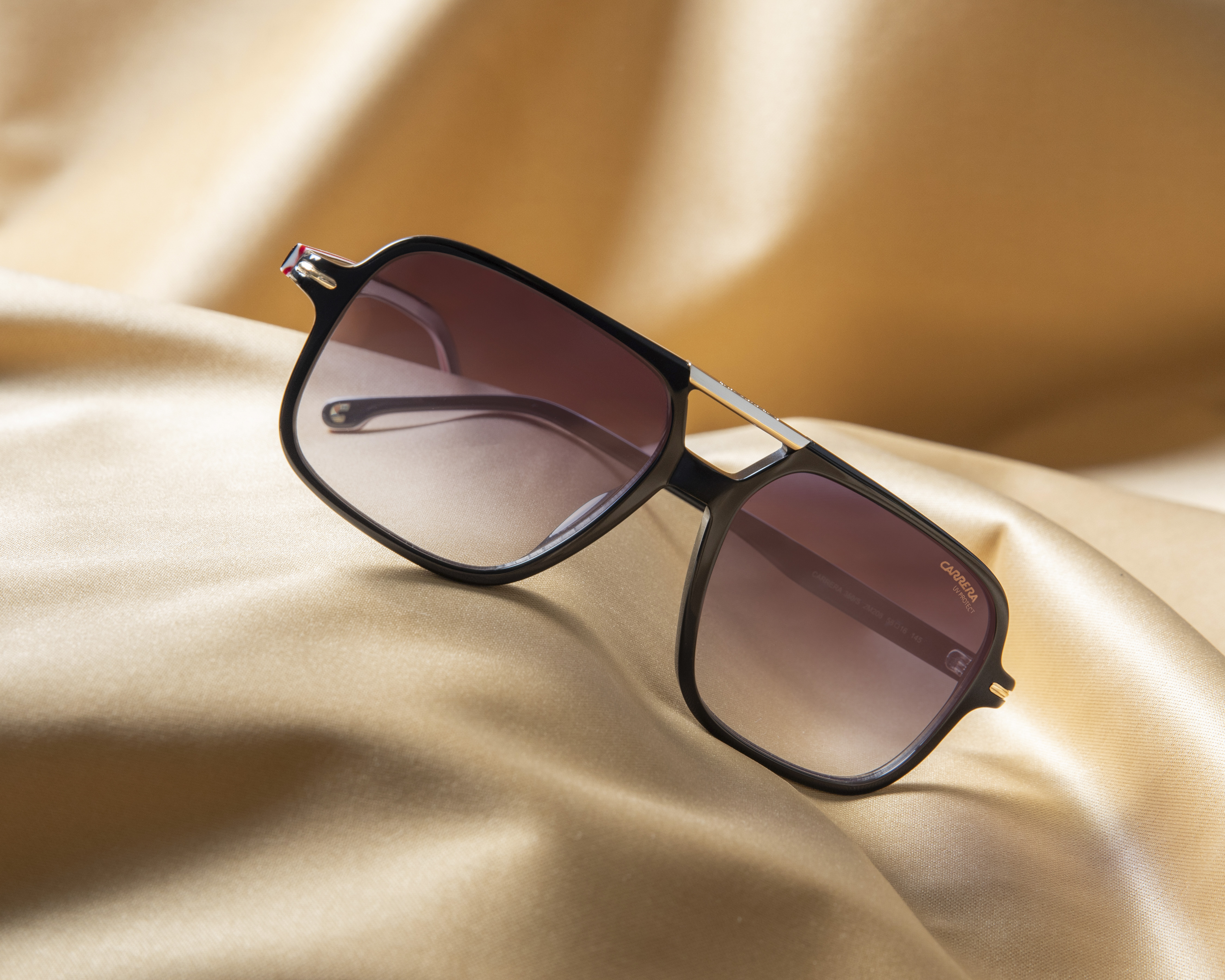 Foto 7 pulgar | Foto 6 | Lentes de Sol para Hombre Carrera Cuadrados Negros