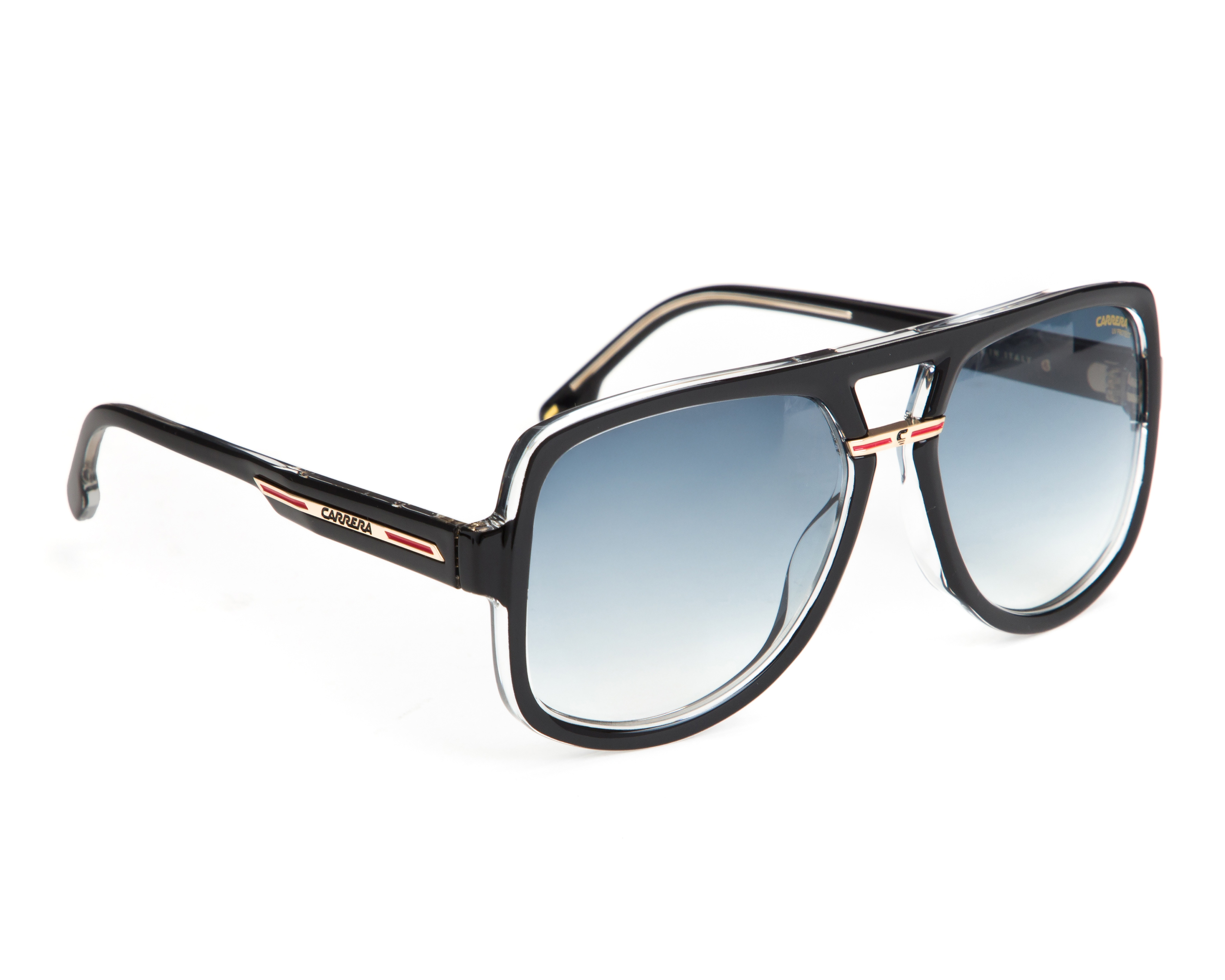 Foto 2 pulgar | Foto 1 | Lentes de Sol para Hombre Carrera Cuadradas Victory C10/s Negros