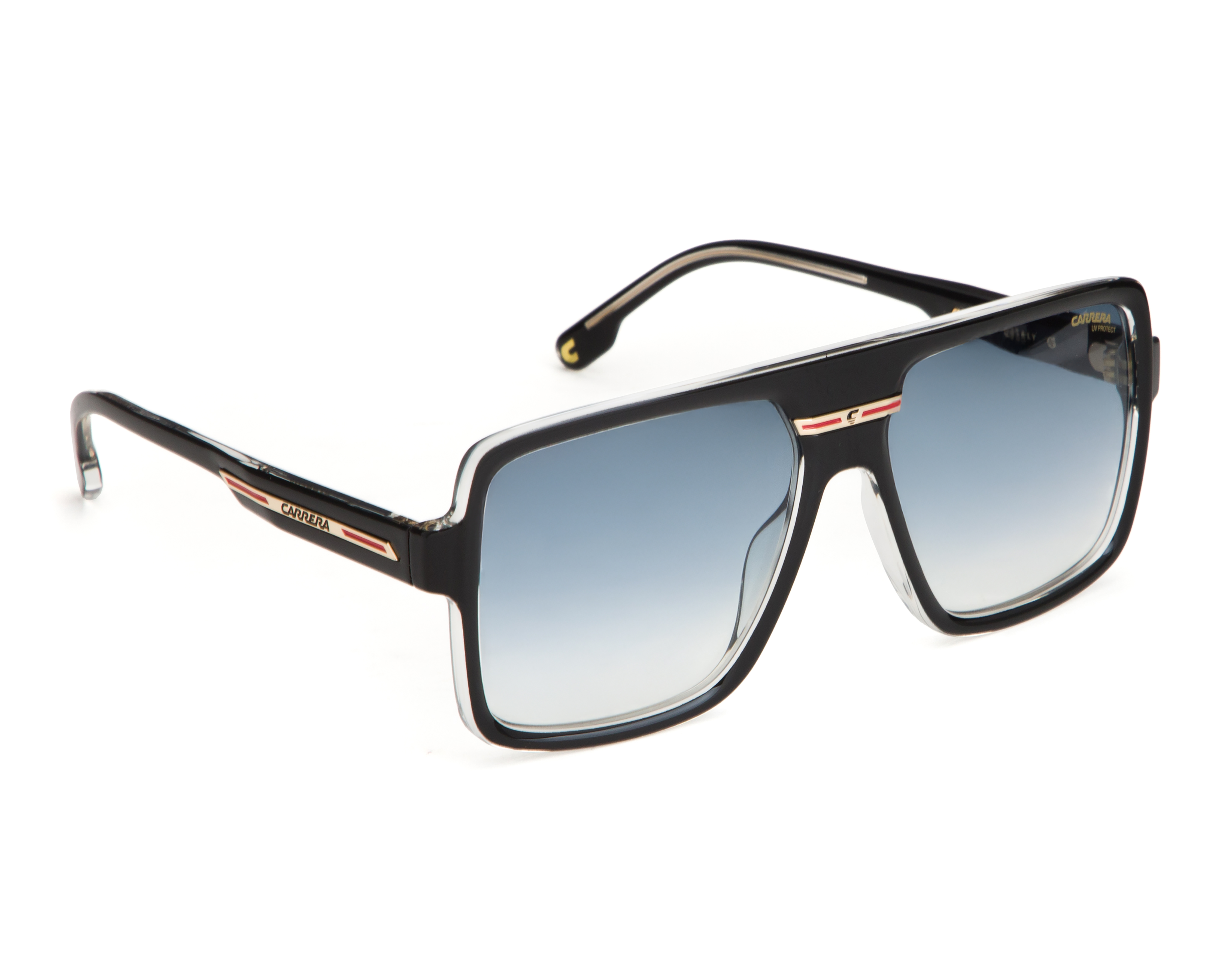 Lentes de Sol para Hombre Carrera Cuadrados Victory Negros