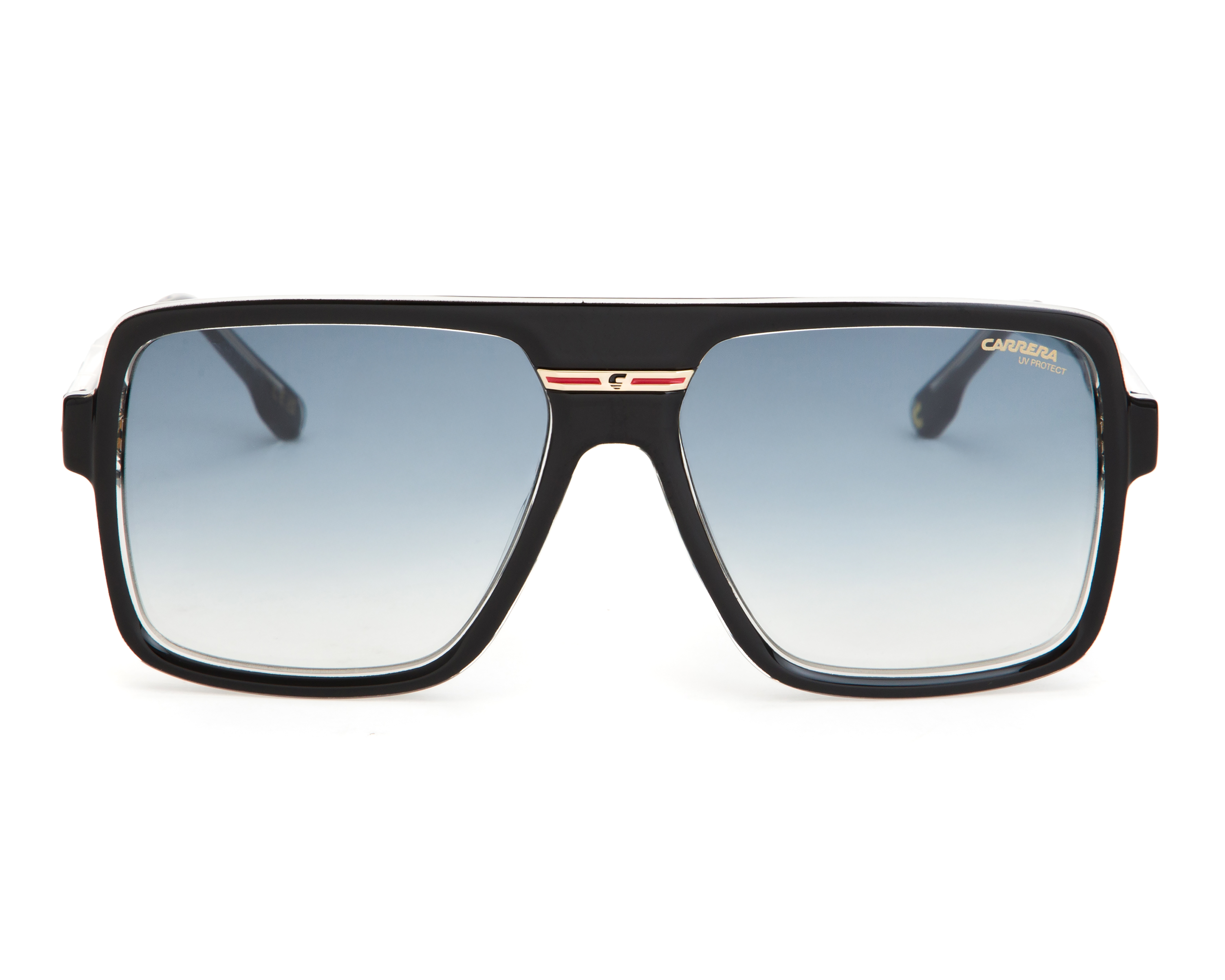 Foto 3 pulgar | Foto 2 | Lentes de Sol para Hombre Carrera Cuadrados Victory Negros