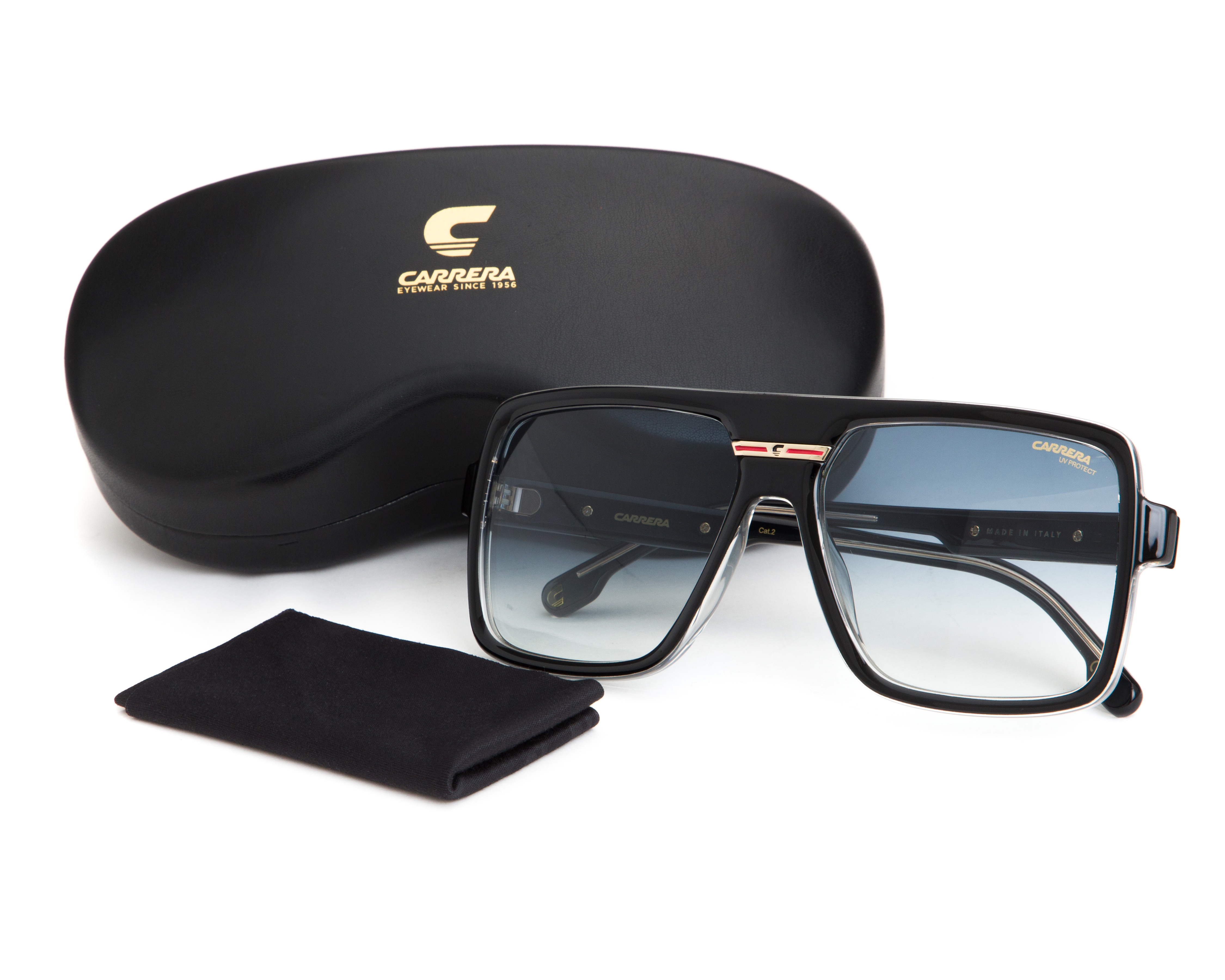 Foto 5 | Foto 5 | Lentes de Sol para Hombre Carrera Cuadrados Victory Negros