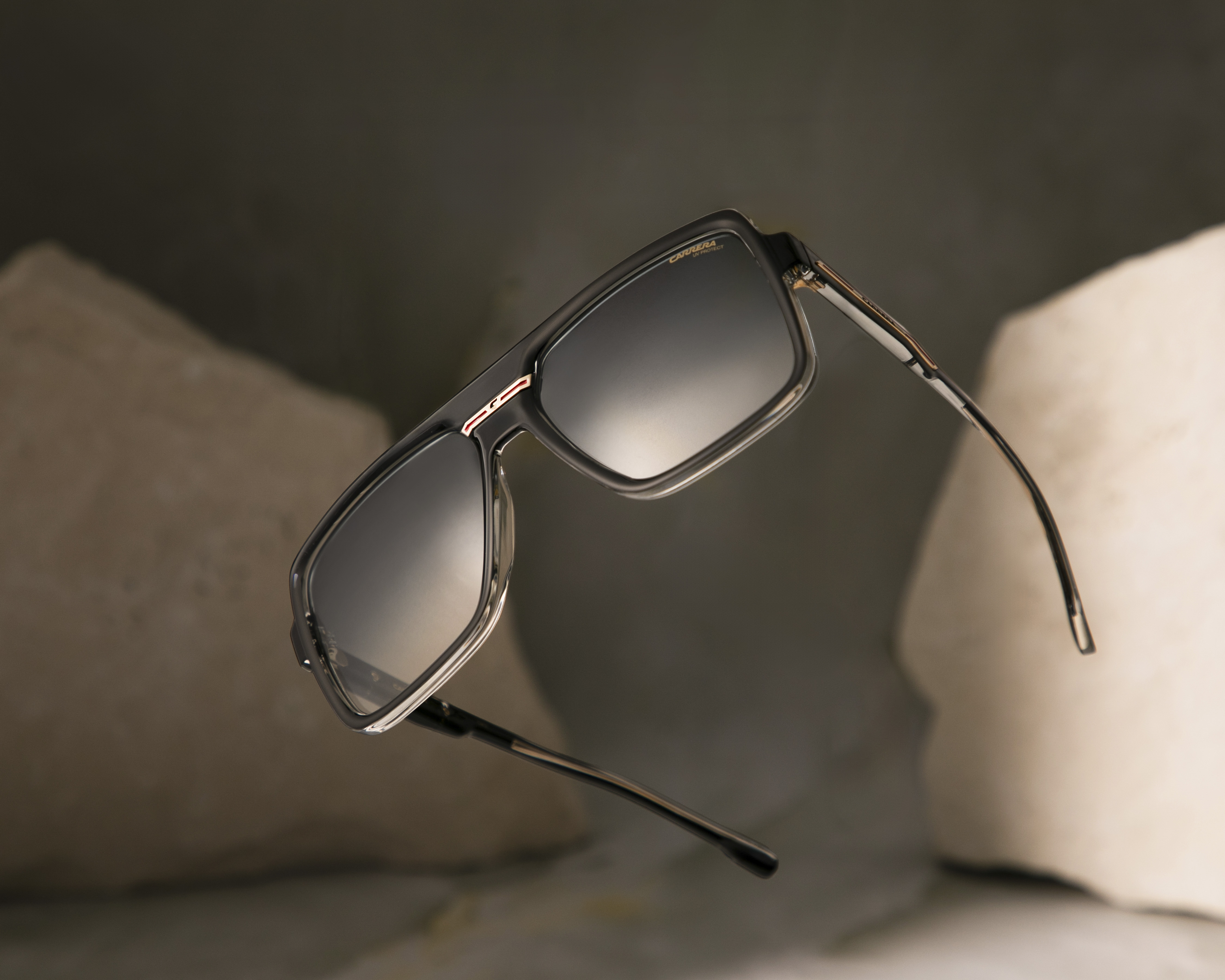 Foto 6 | Foto 6 | Lentes de Sol para Hombre Carrera Cuadrados Victory Negros