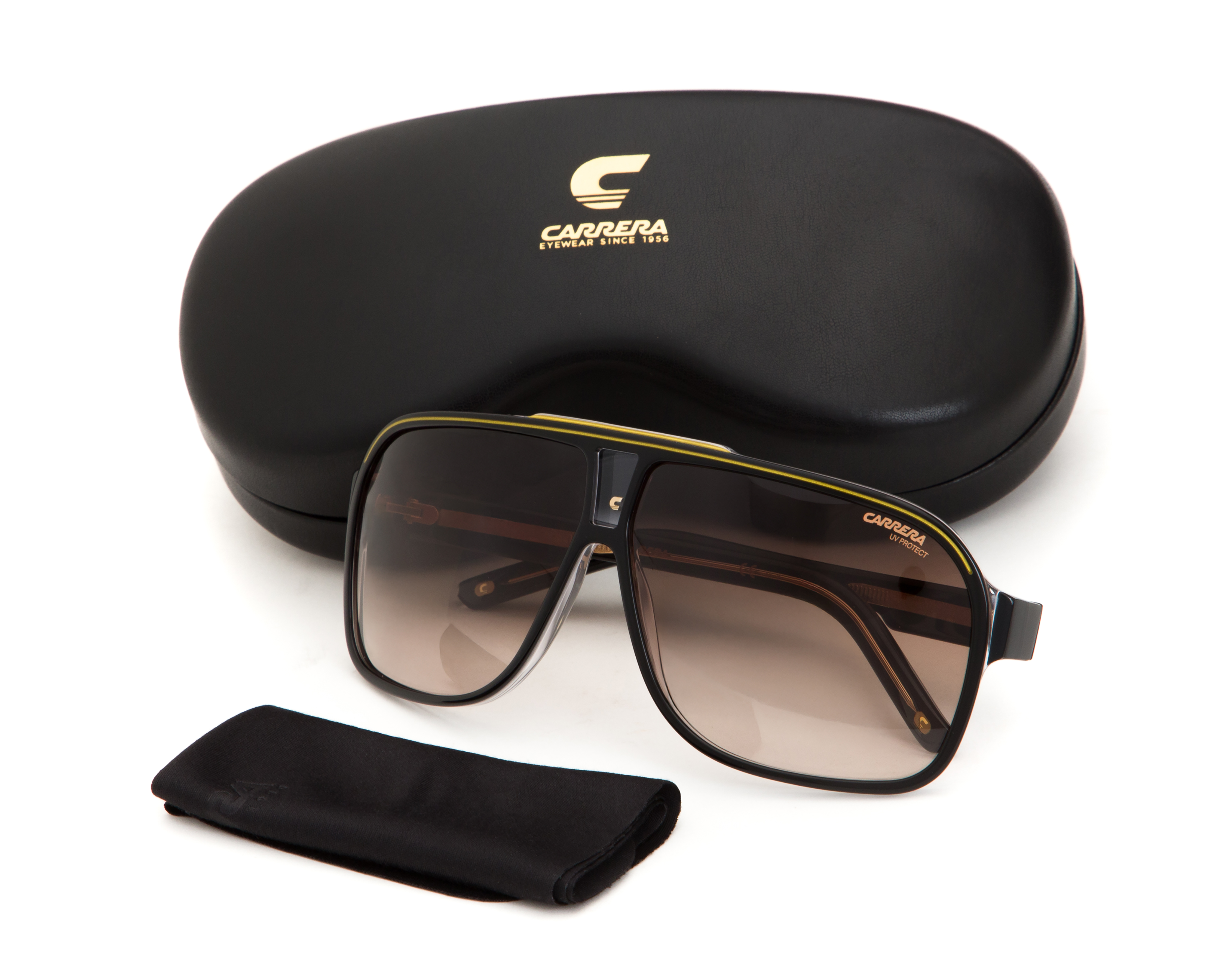 Foto 5 | Foto 5 | Lentes de Sol para Hombre Carrera Cuadradas Grand Prix Negros