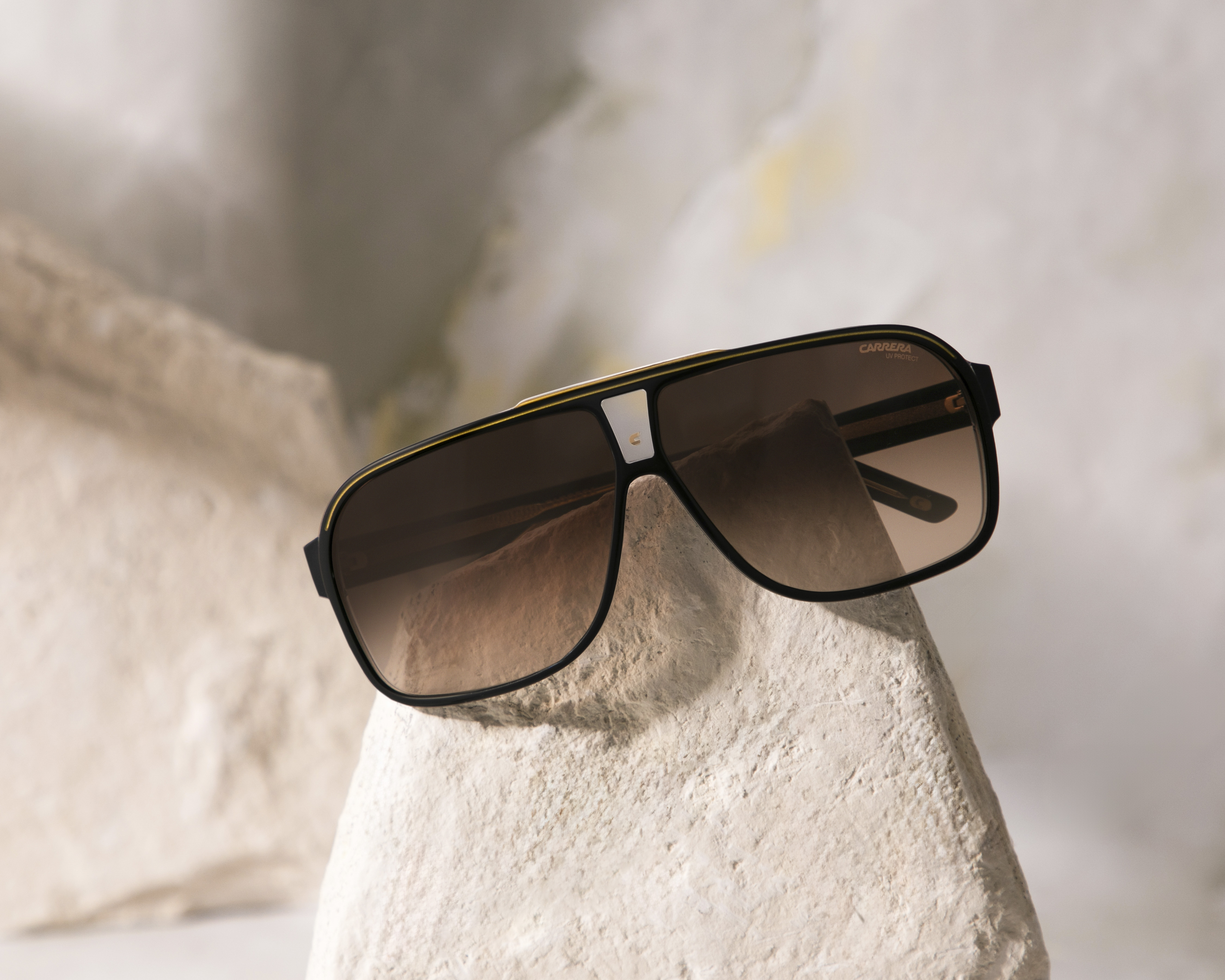 Foto 6 | Foto 6 | Lentes de Sol para Hombre Carrera Cuadradas Grand Prix Negros