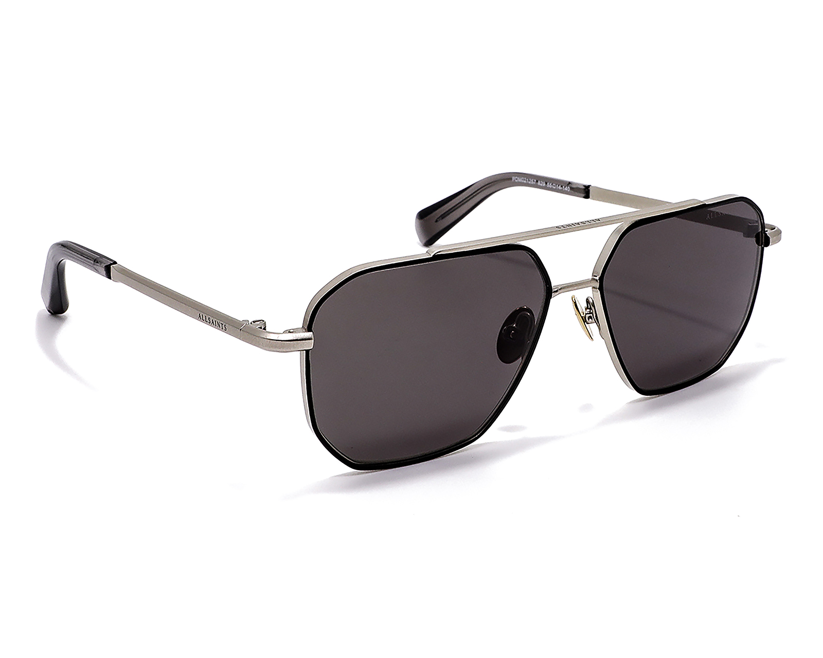 Lentes de Sol para Hombre All Saints Hexagonales Negros