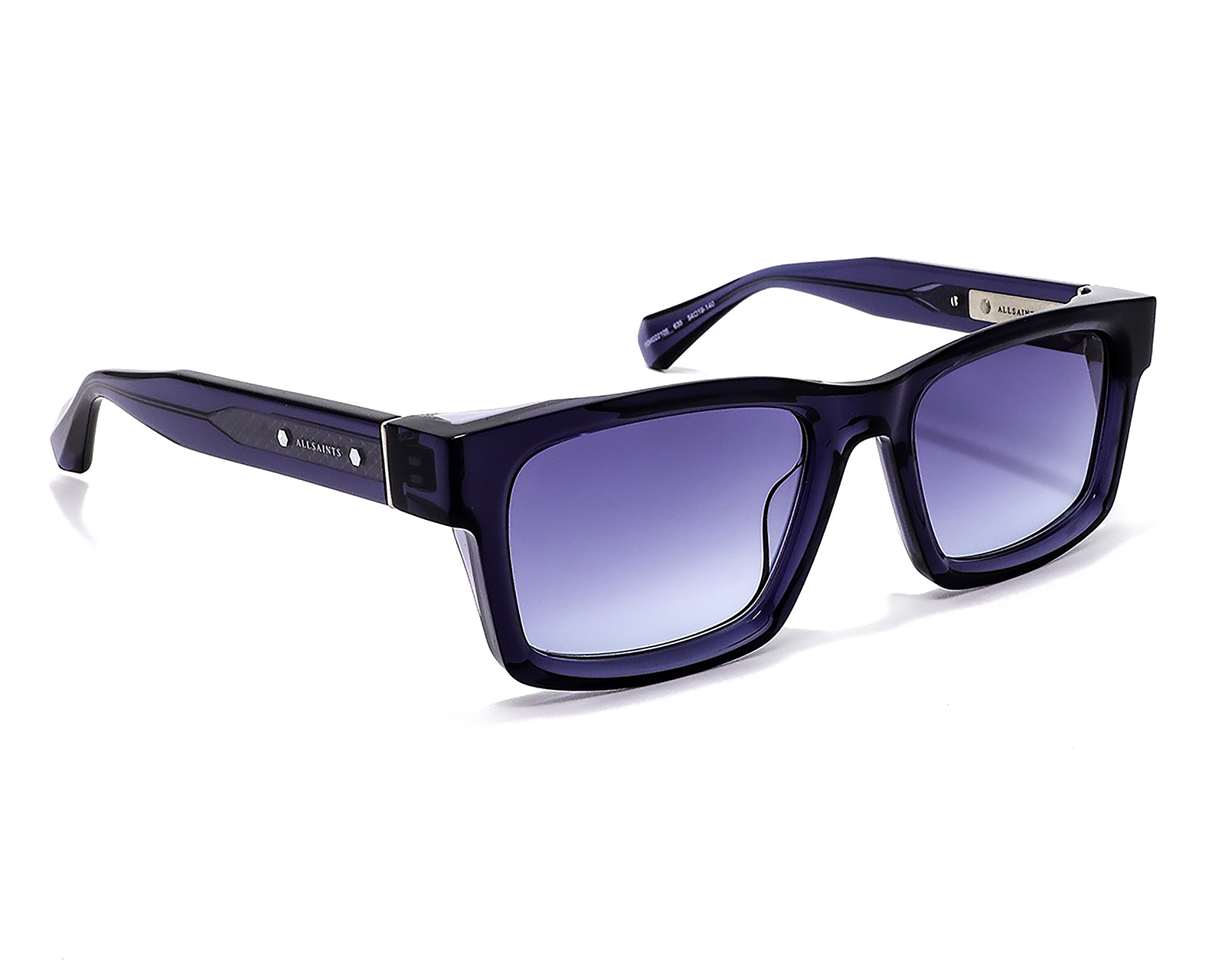 Lentes de Sol Unisex All Saint Cuadrados Azules