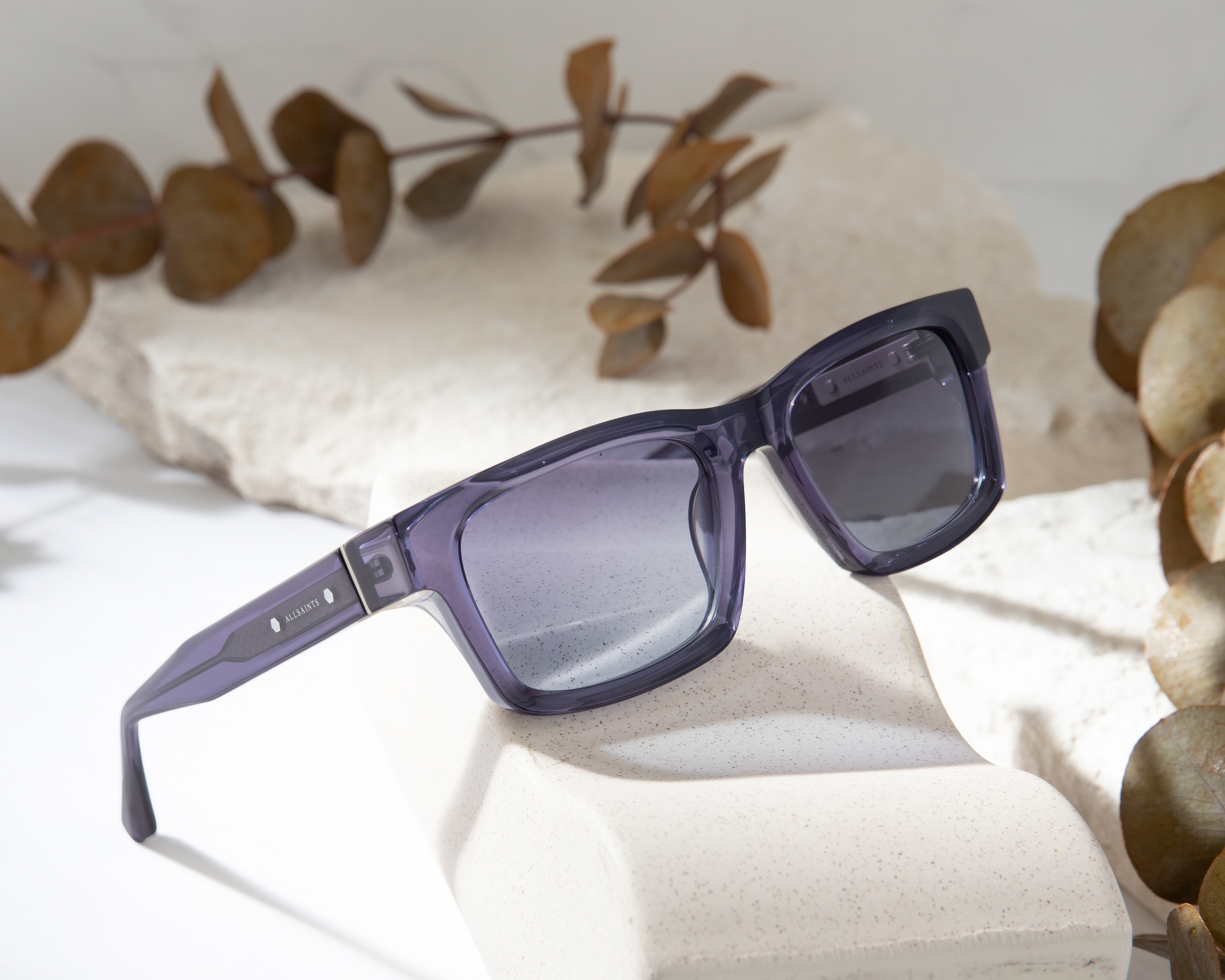 Foto 5 | Foto 5 | Lentes de Sol Unisex All Saint Cuadrados Azules