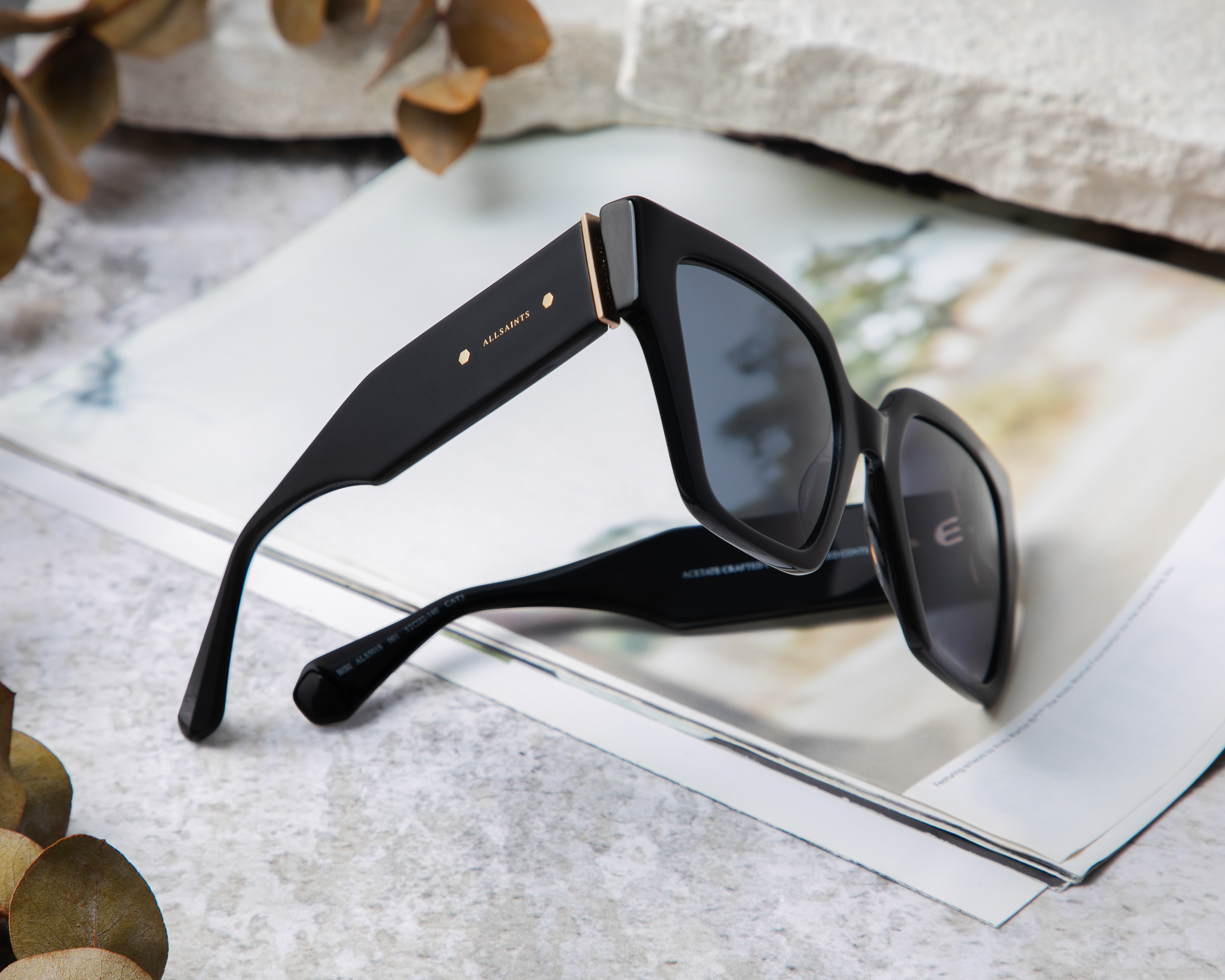 Foto 5 | Foto 5 | Lentes de Sol Unisex All Saints Cuadrados Negros